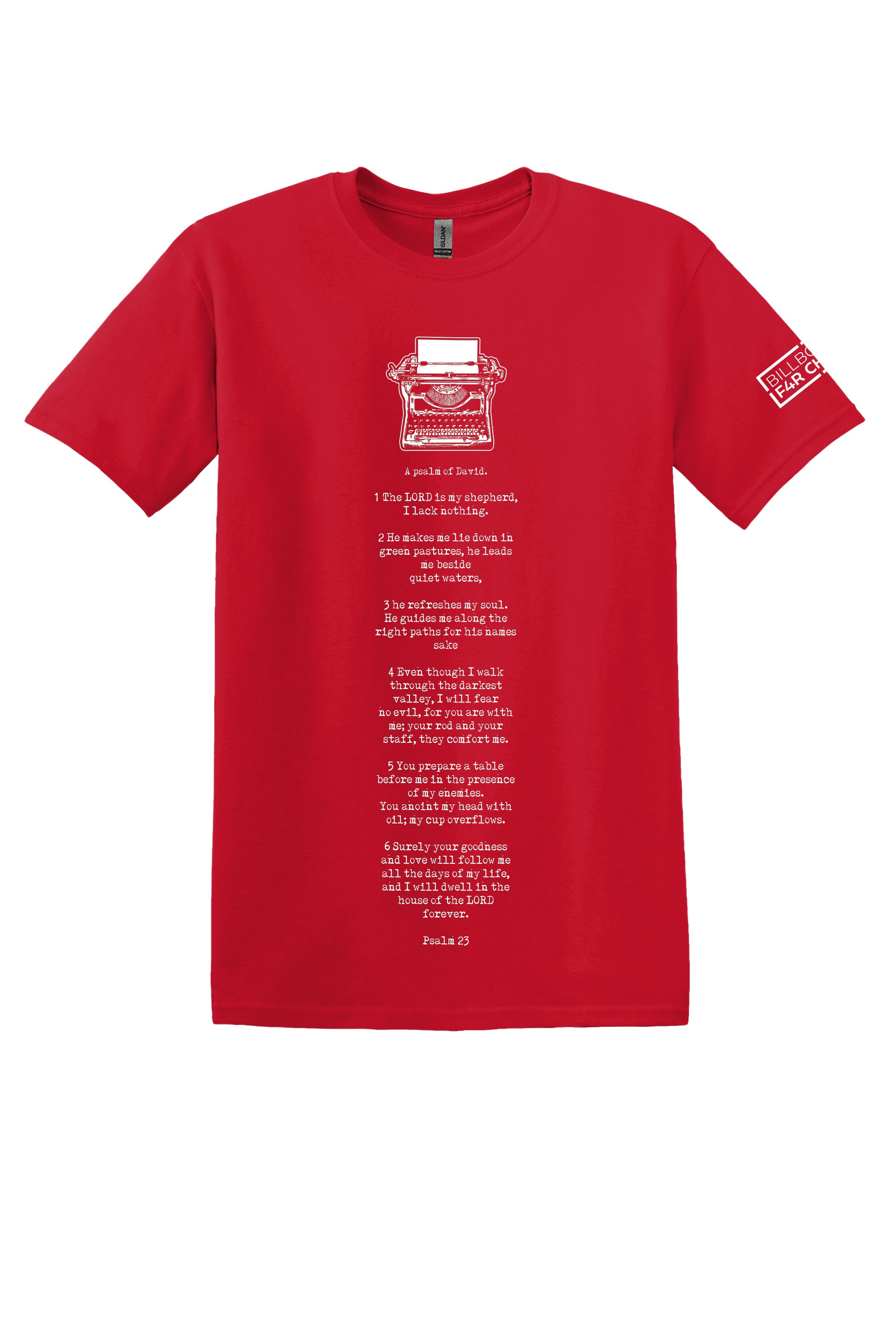 Psalm 23 Men's Soft T-Shirt