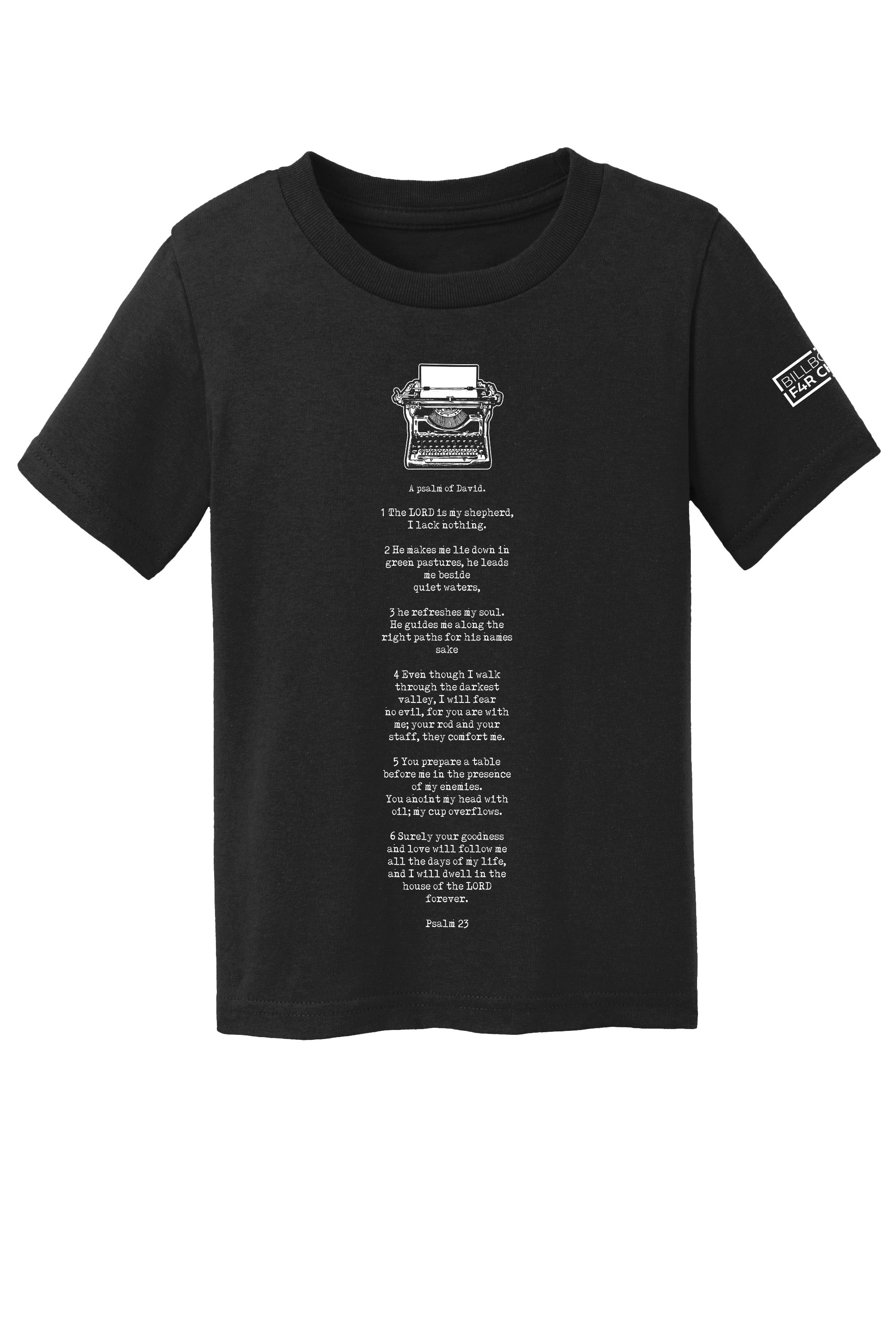 Psalm 23 Toddler T-Shirt