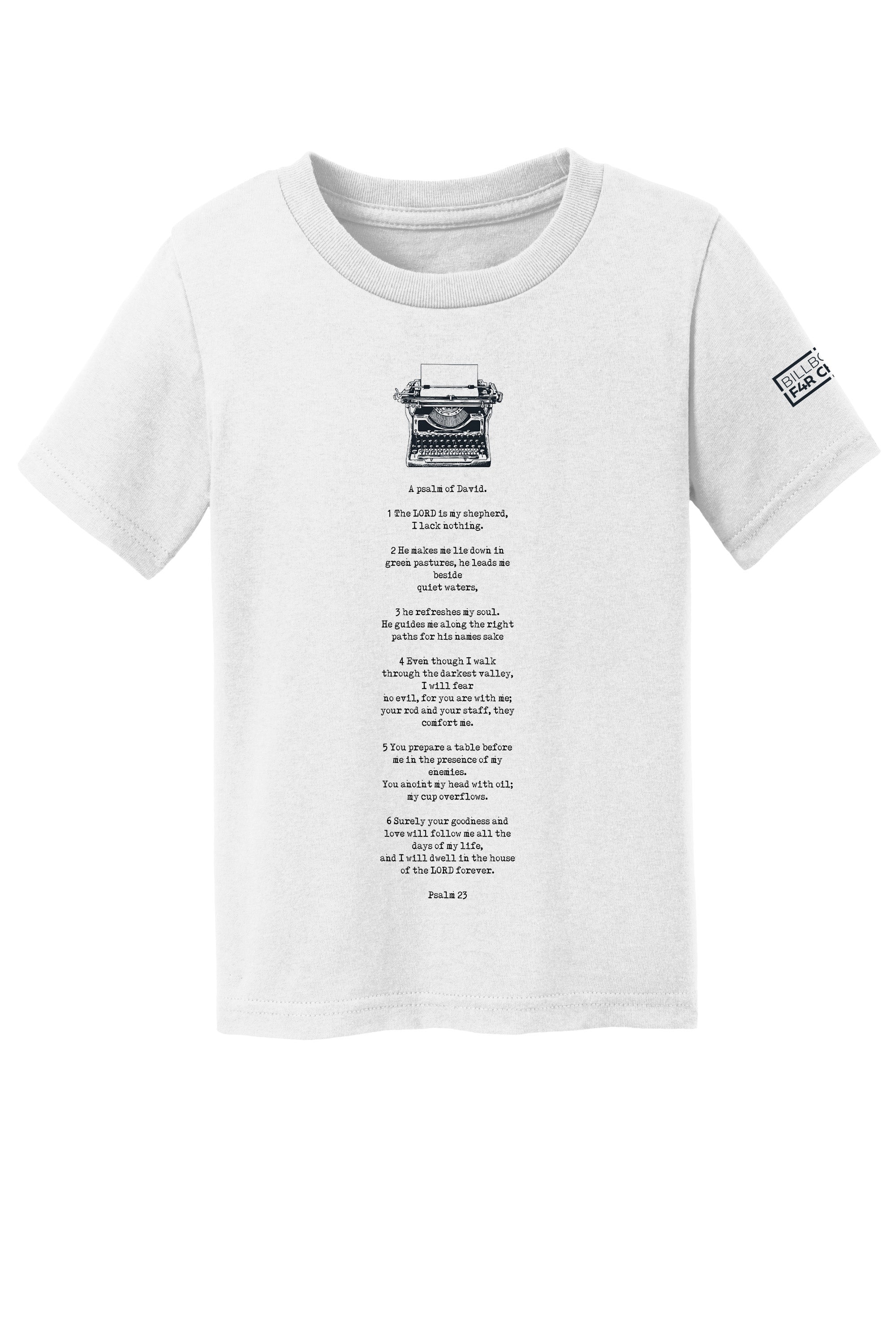Psalm 23 Toddler T-Shirt