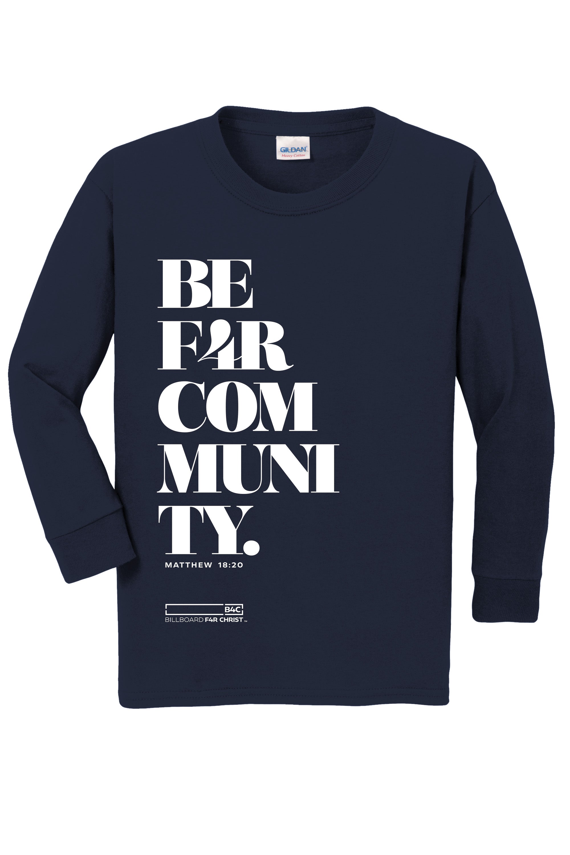 BE F4R Community 1 Youth Long Sleeve