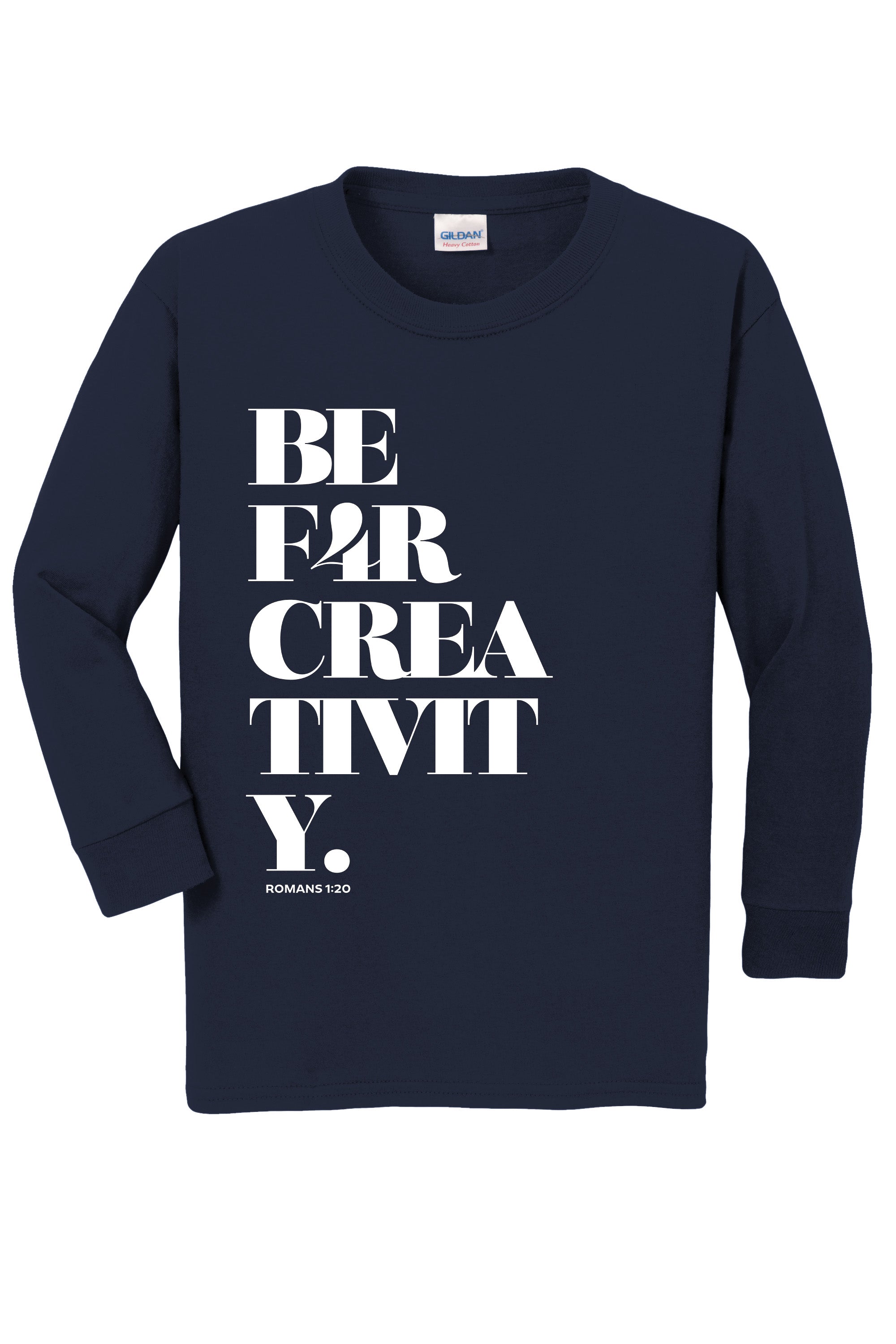 BE F4R Creativity 1 Youth Long Sleeve