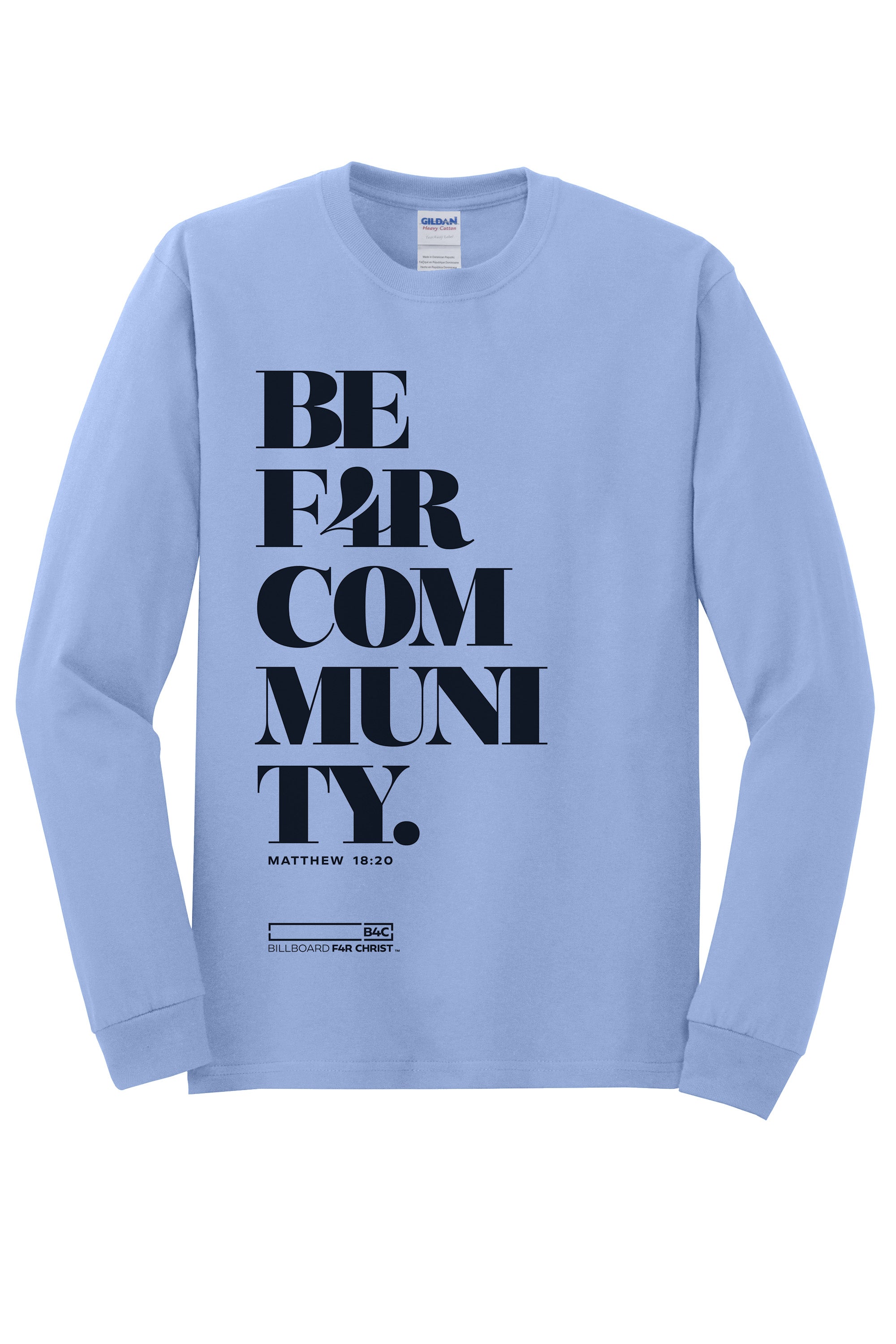 BE F4R Community 1 Soft Unisex Long Sleeve