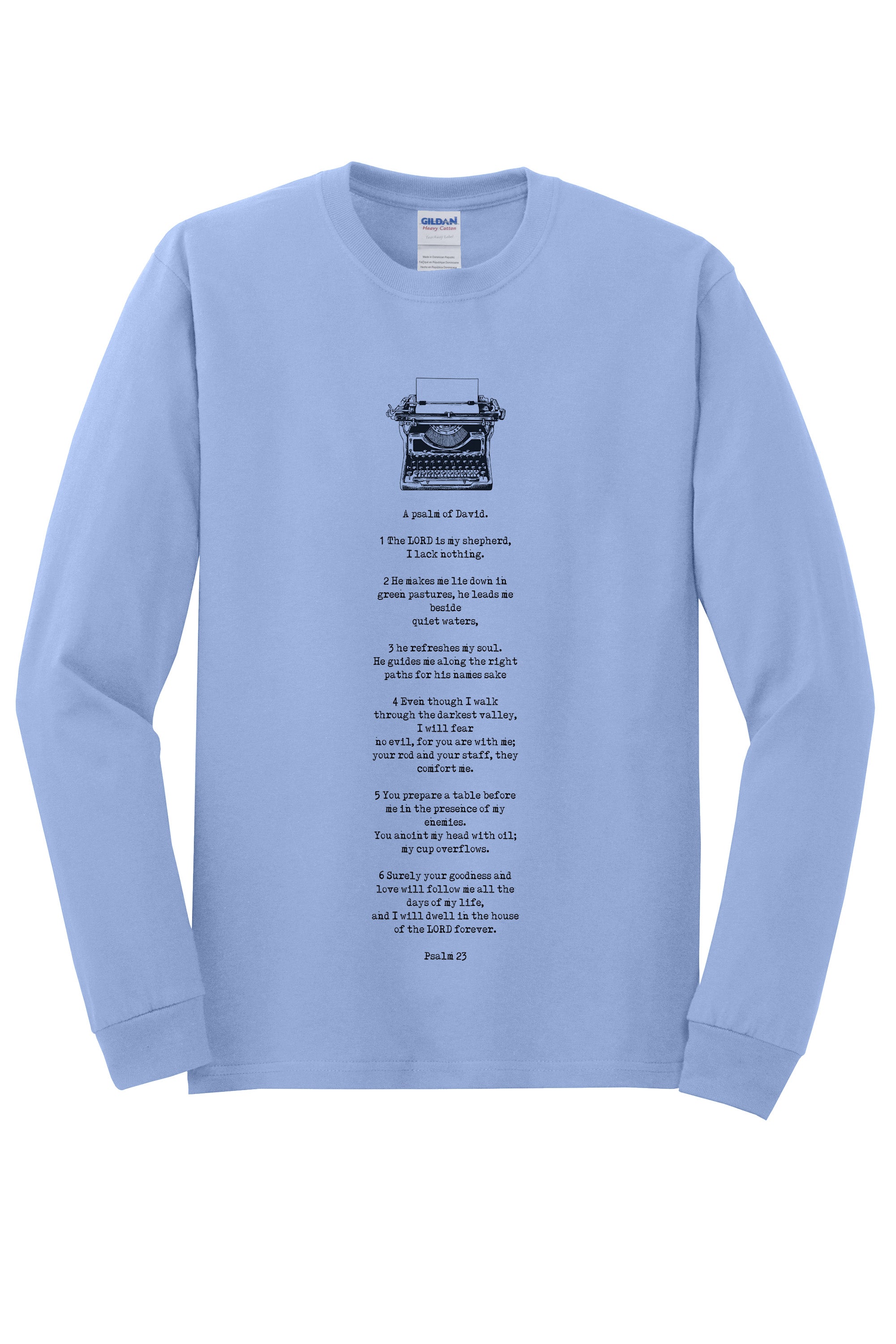 Psalm 23 Unisex Soft Long Sleeve