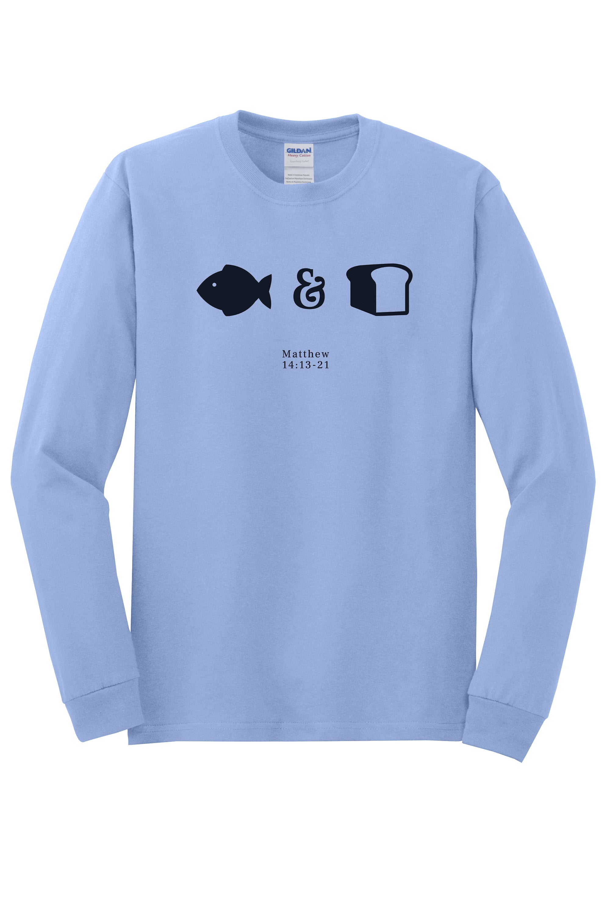 Fish & Loaves Unisex Durable Long Sleeve