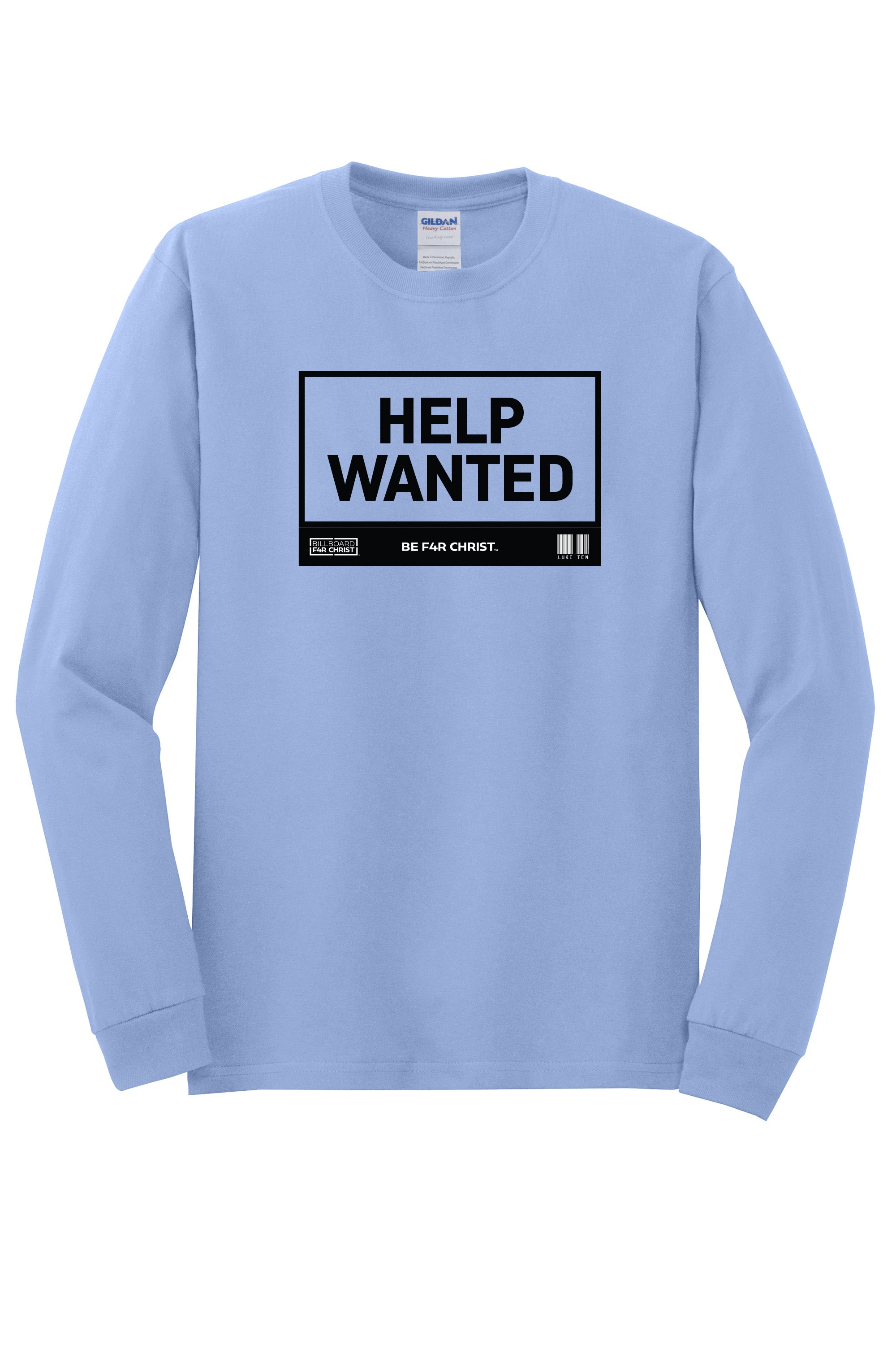 Help Wanted Unisex Durable Long Sleeve