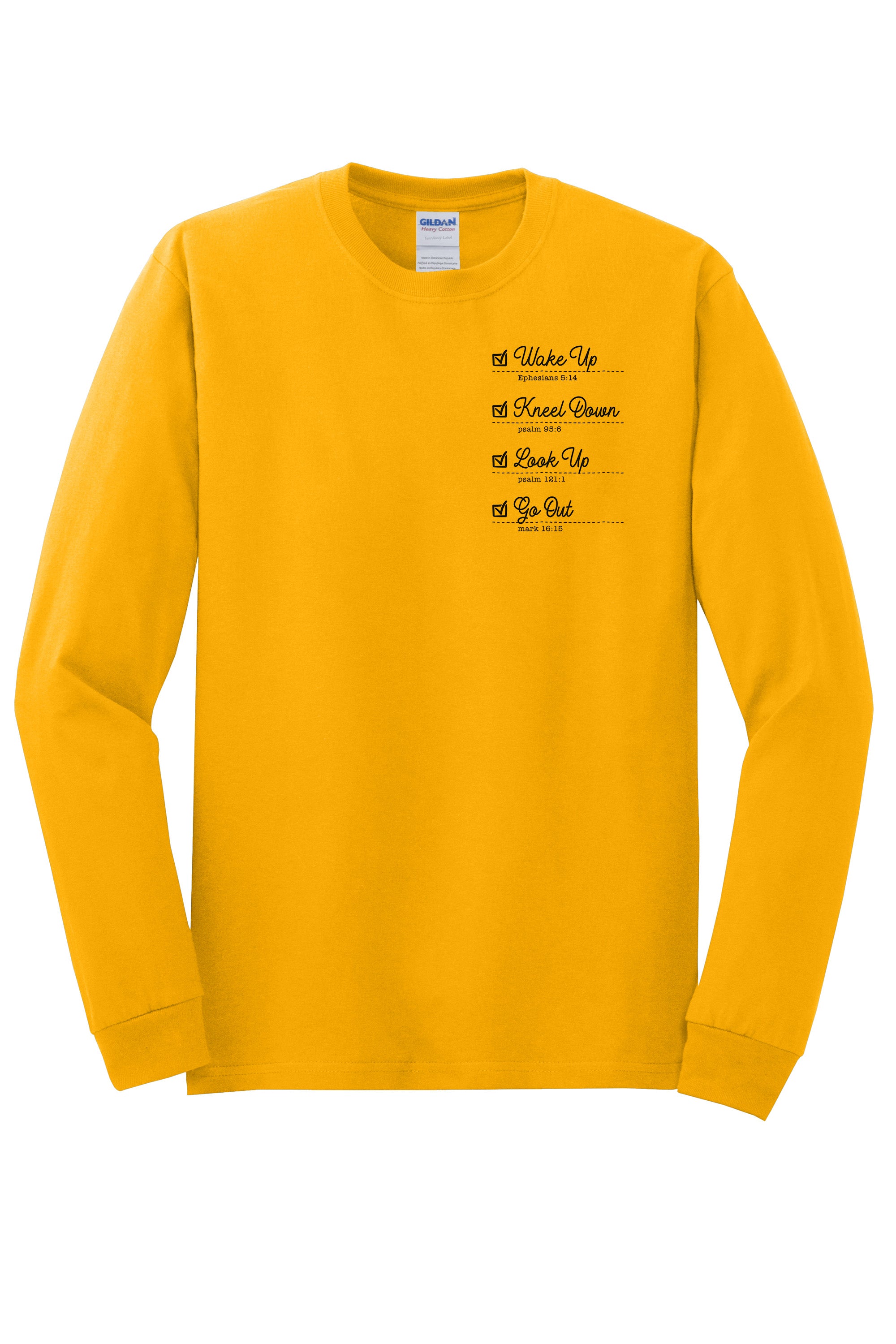 Checklist Unisex Soft Long Sleeve