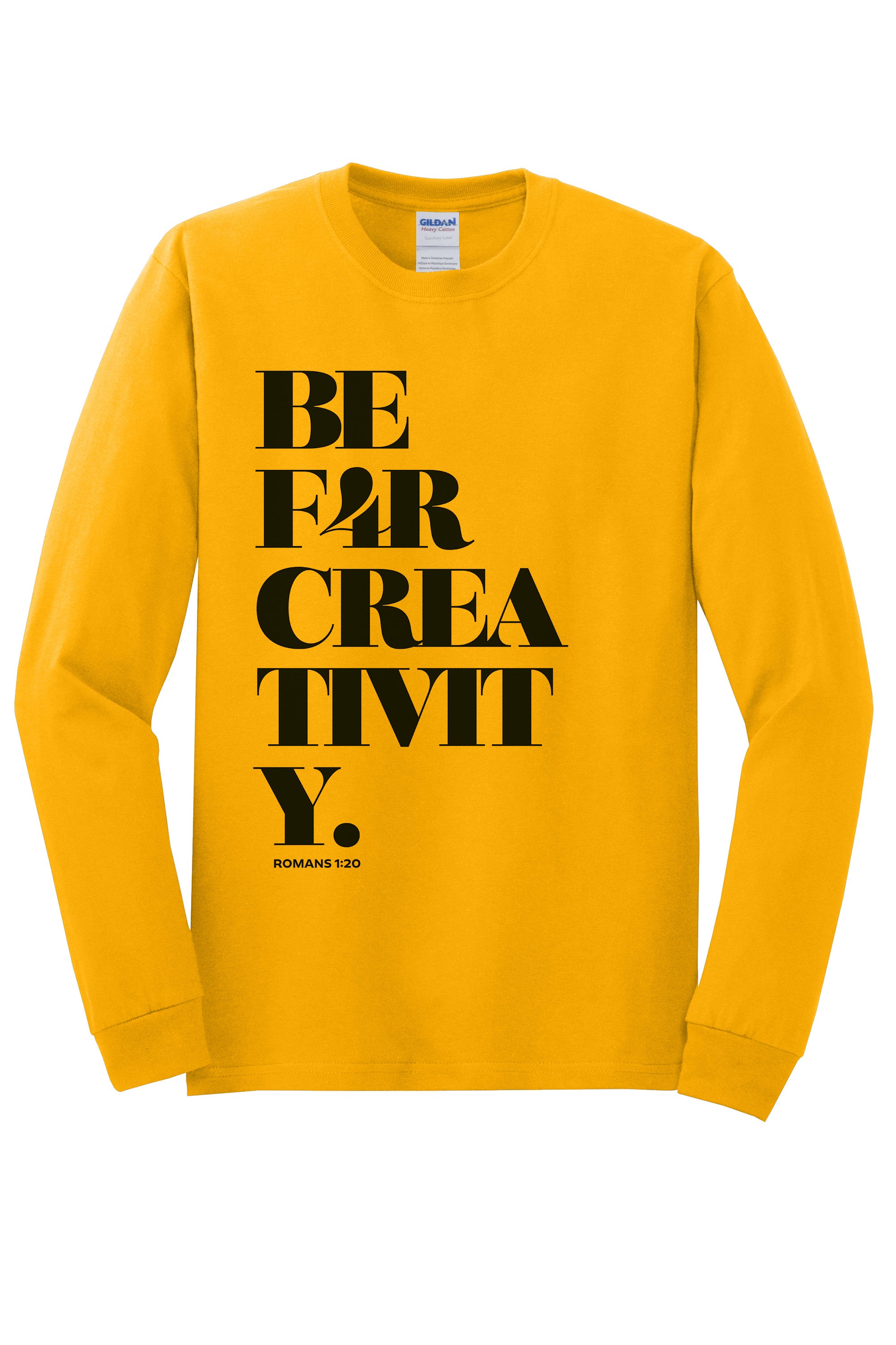 BE F4R Creativity 1 Unisex Durable Long Sleeve