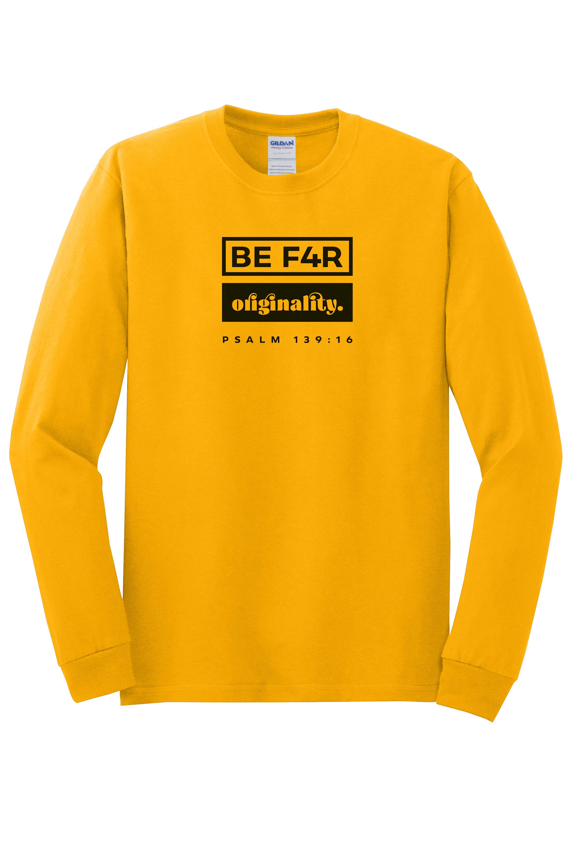 BE F4R Originality 3 Unisex Soft Long Sleeve