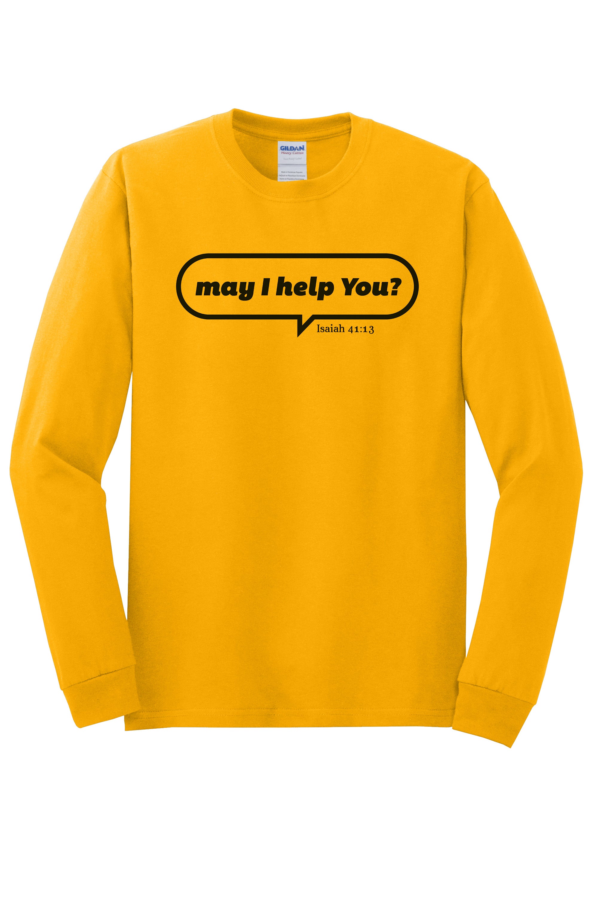 May I Help You Unisex Soft Long Sleeve