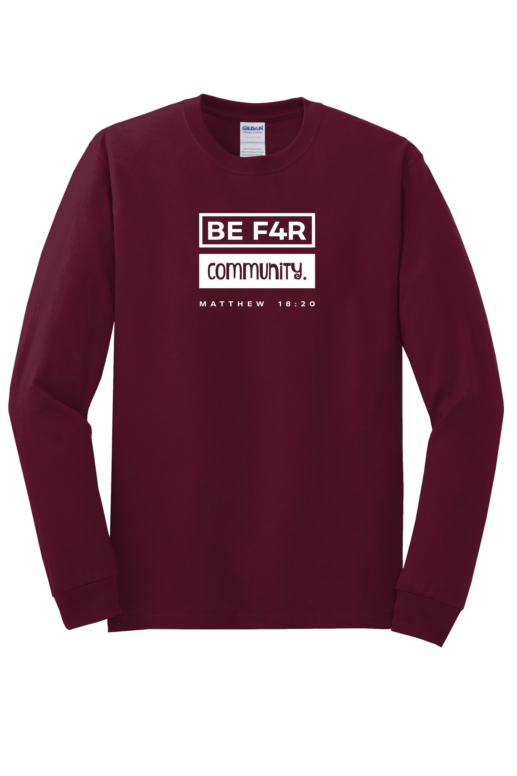 BE F4R Community 3 Soft Unisex Long Sleeve