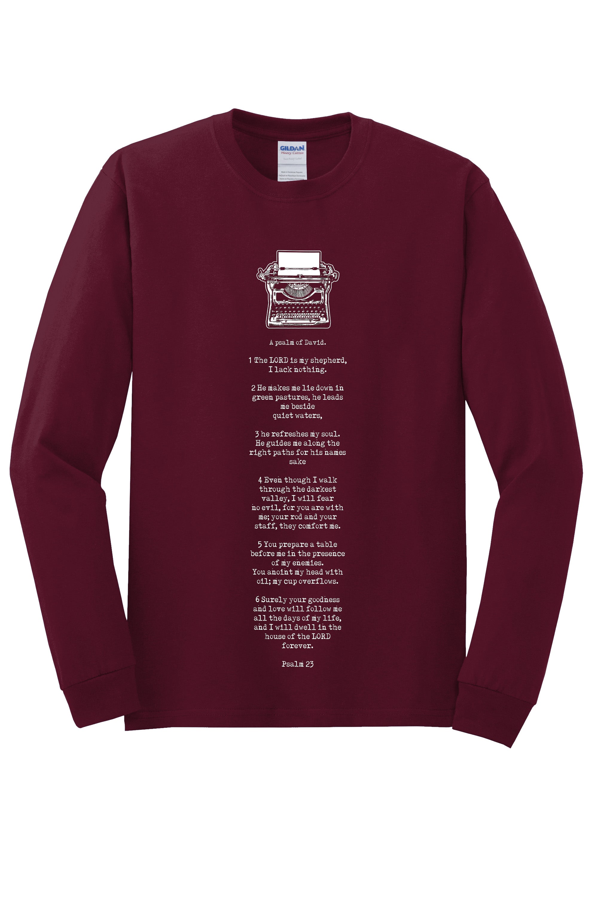 Psalm 23 Unisex Soft Long Sleeve