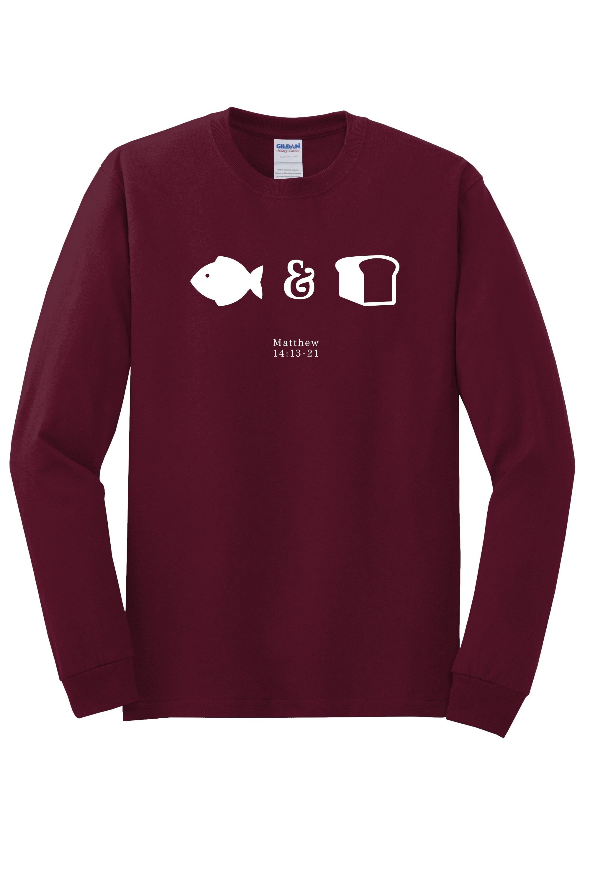 Fish & Loaves Unisex Durable Long Sleeve