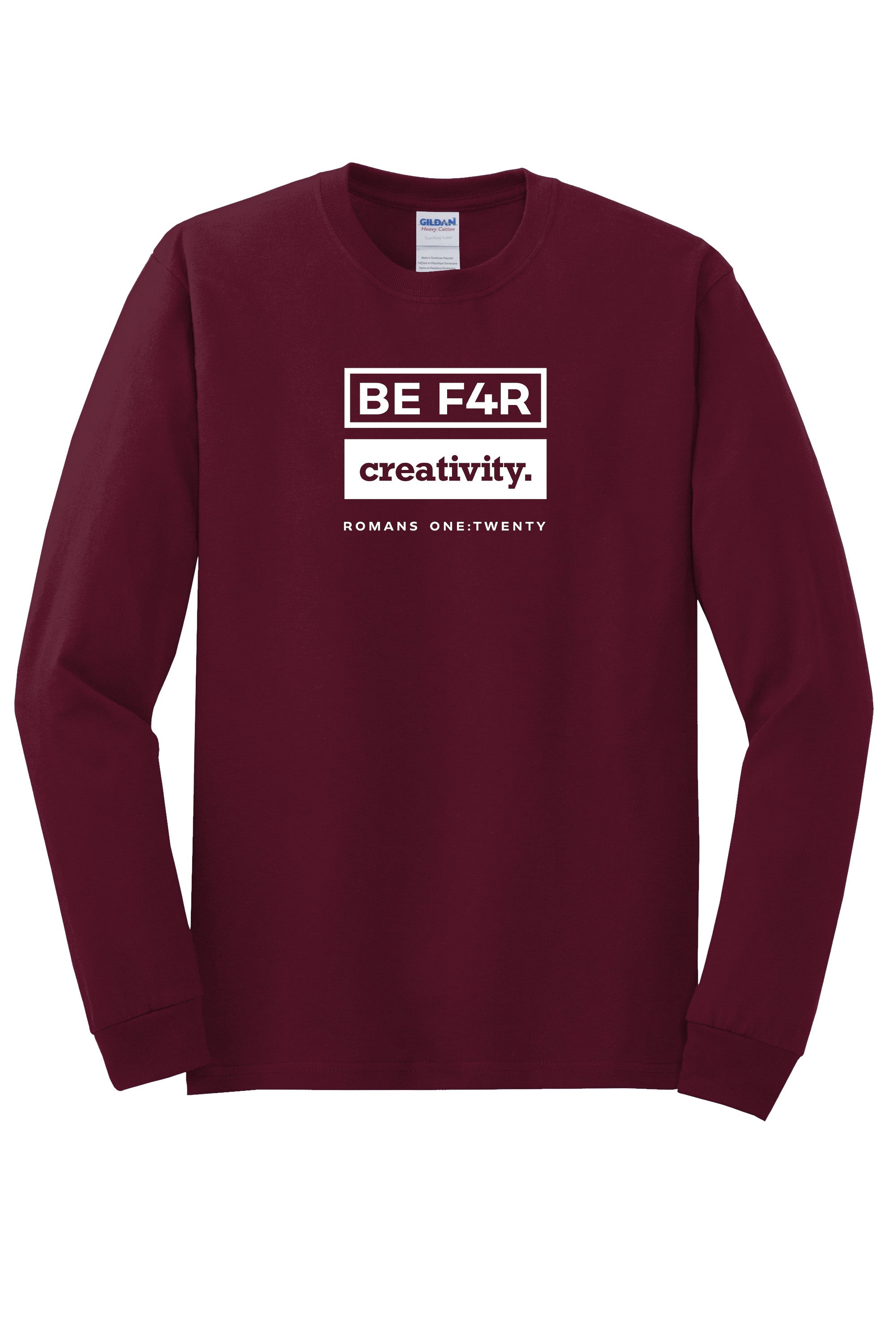 BE F4R Creativity 3 Unisex Soft Long Sleeve