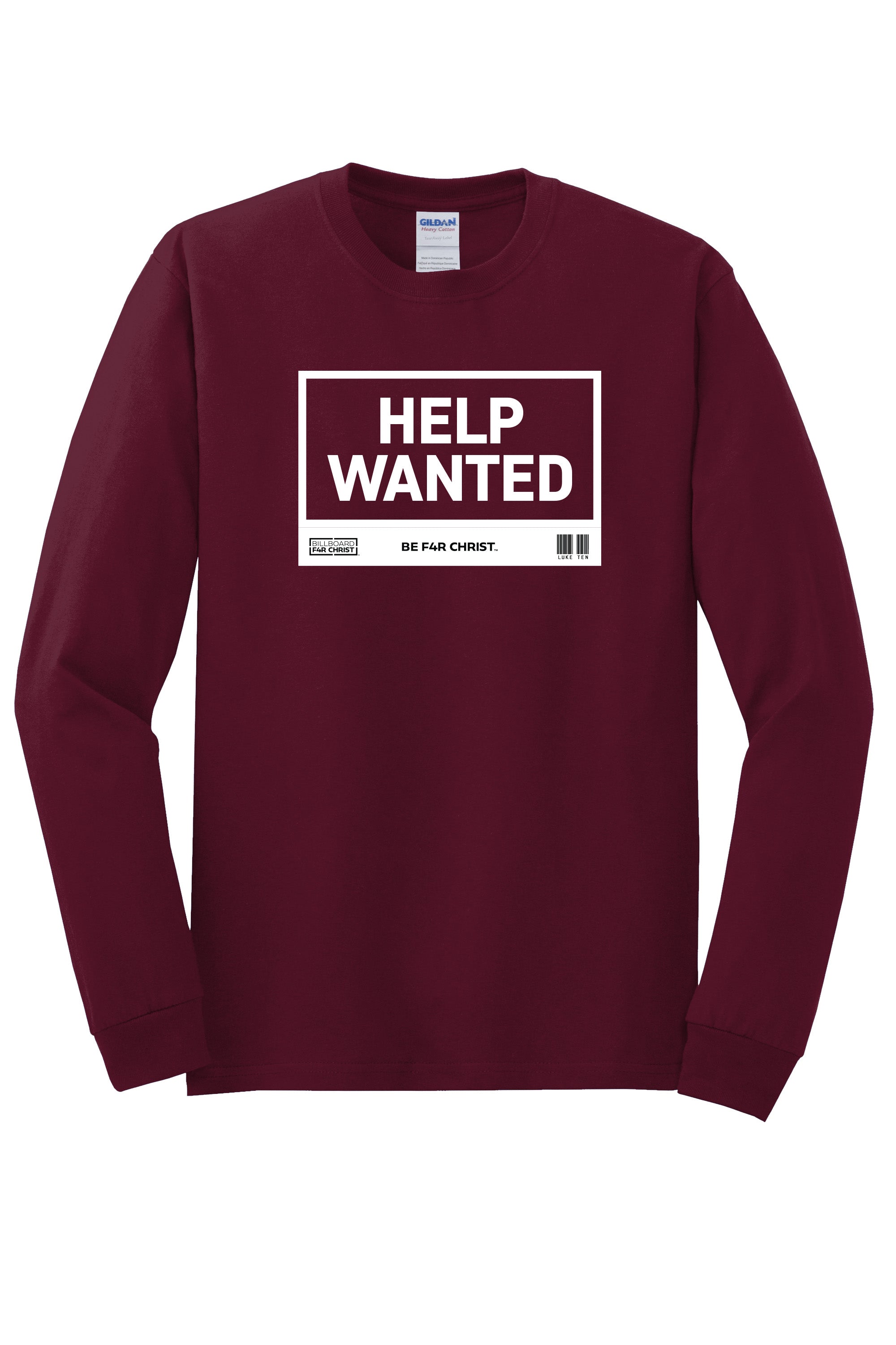 Help Wanted Unisex Soft Long Sleeve