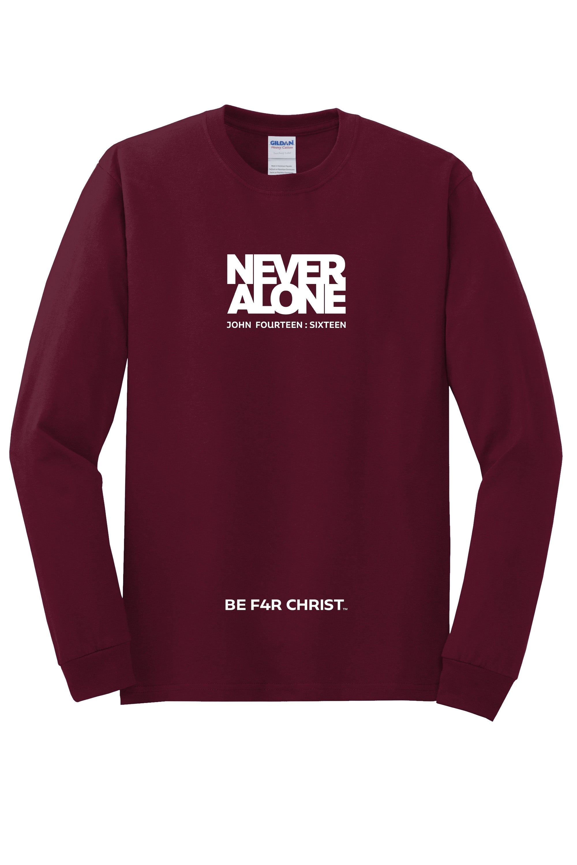 Never Alone 1 Unisex Durable Long Sleeve