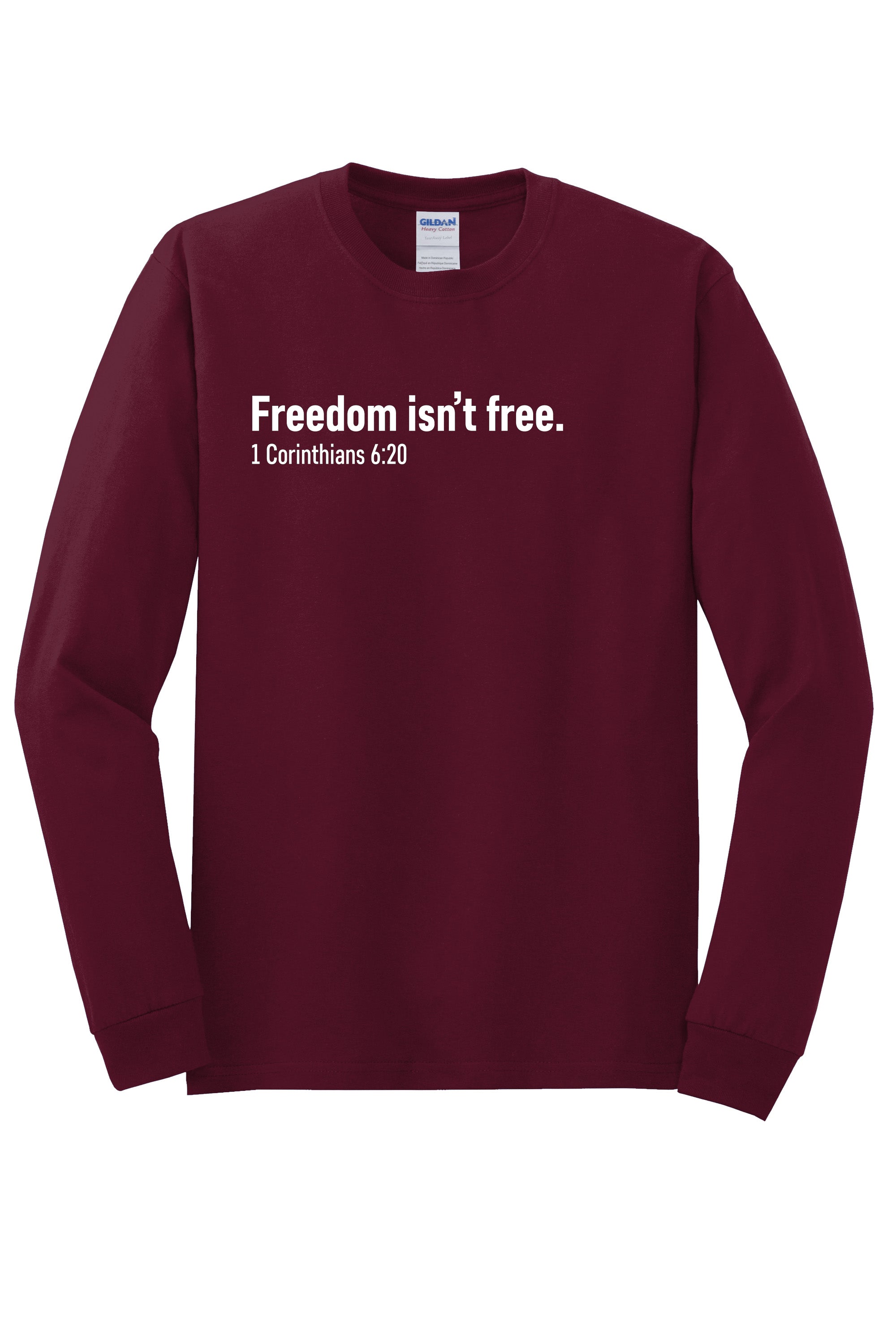 Freedom Unisex Durable Long Sleeve