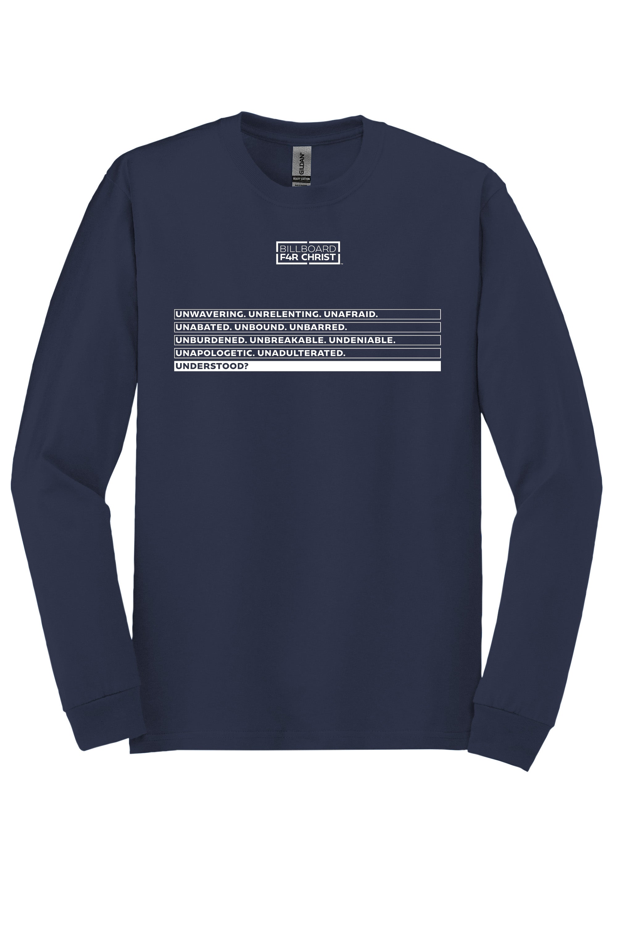 Understood 1 Unisex Durable Long Sleeve