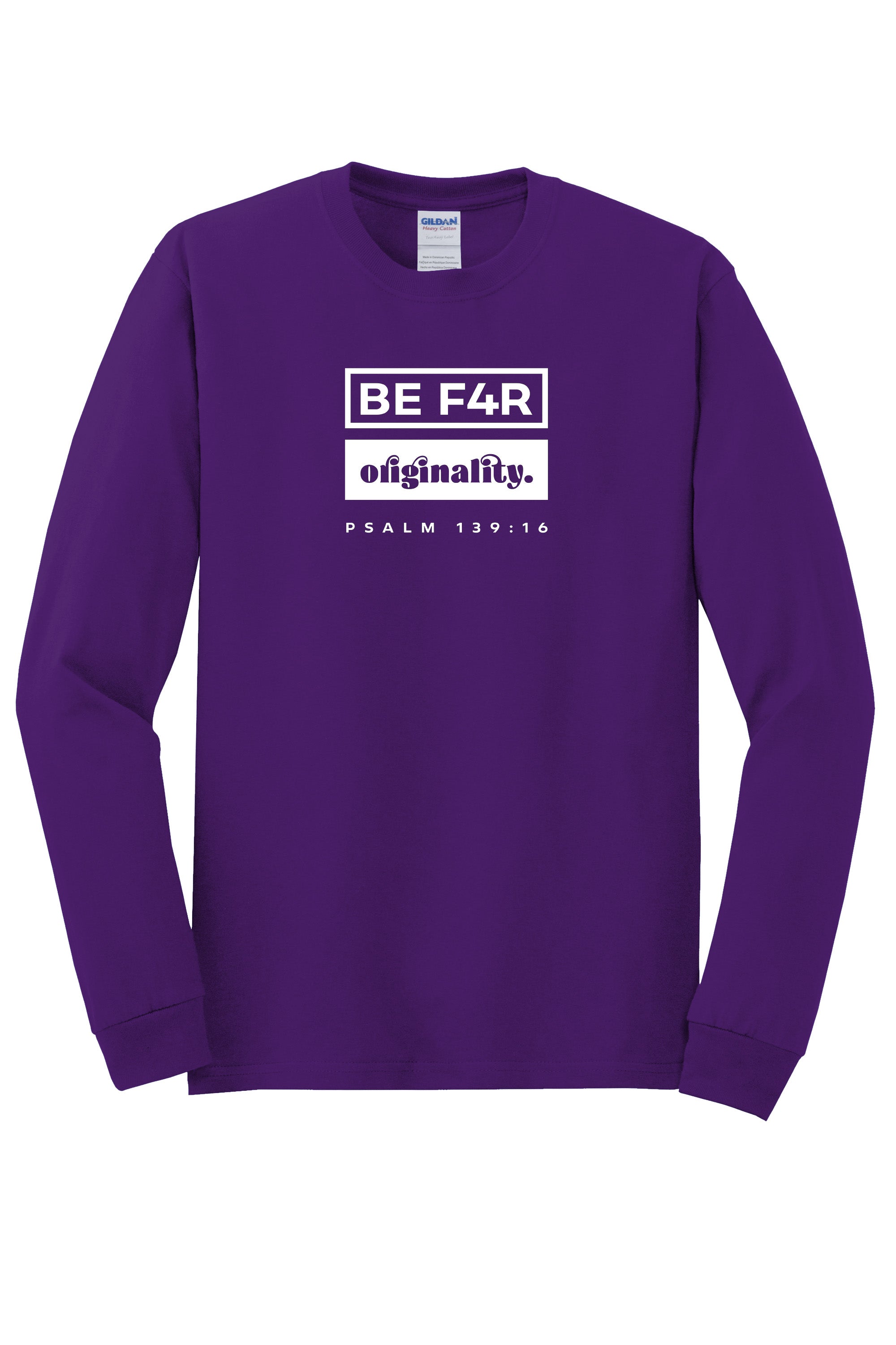 BE F4R Originality 3 Unisex Soft Long Sleeve