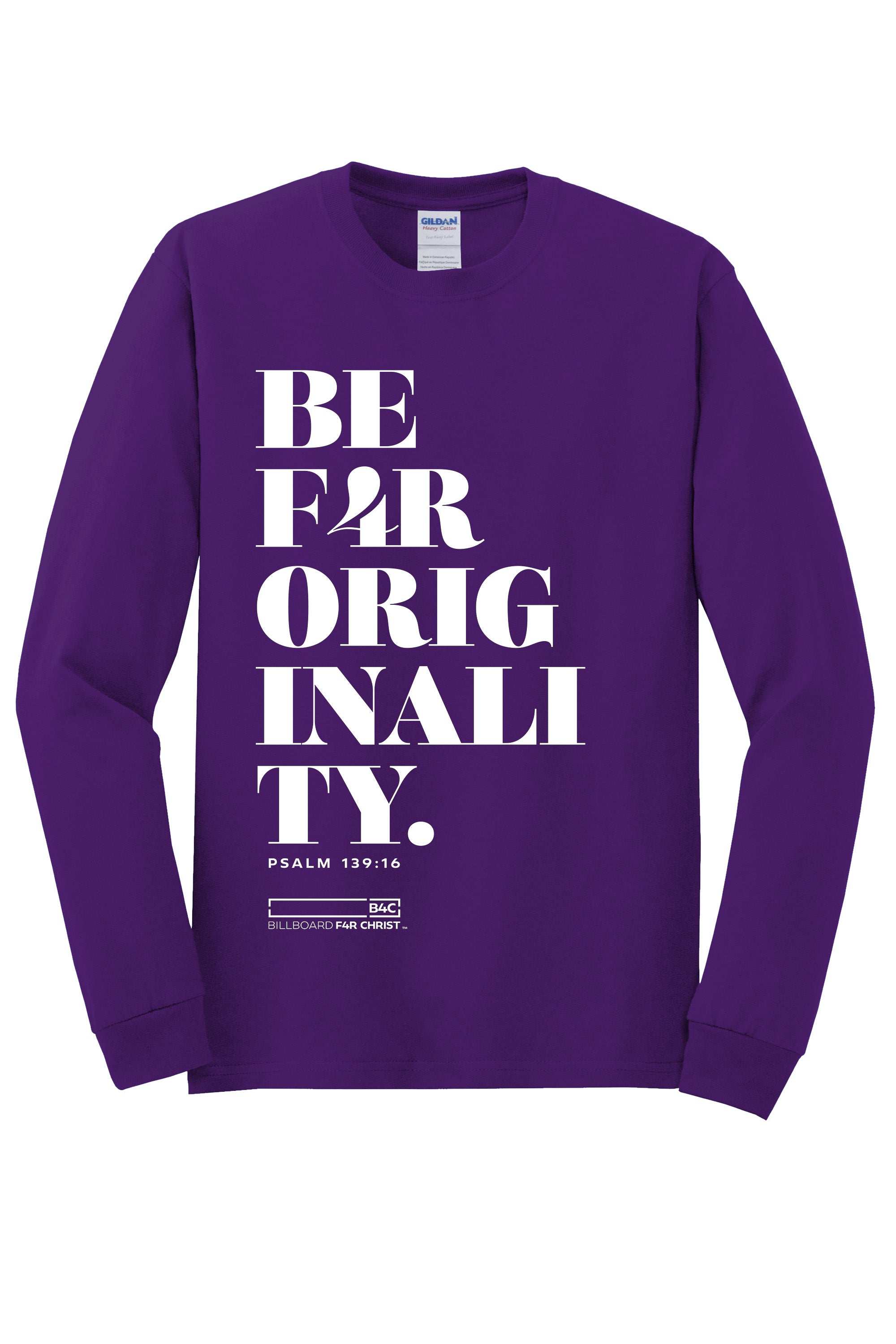 BE F4R Originality 1 Unisex Durable Long Sleeve