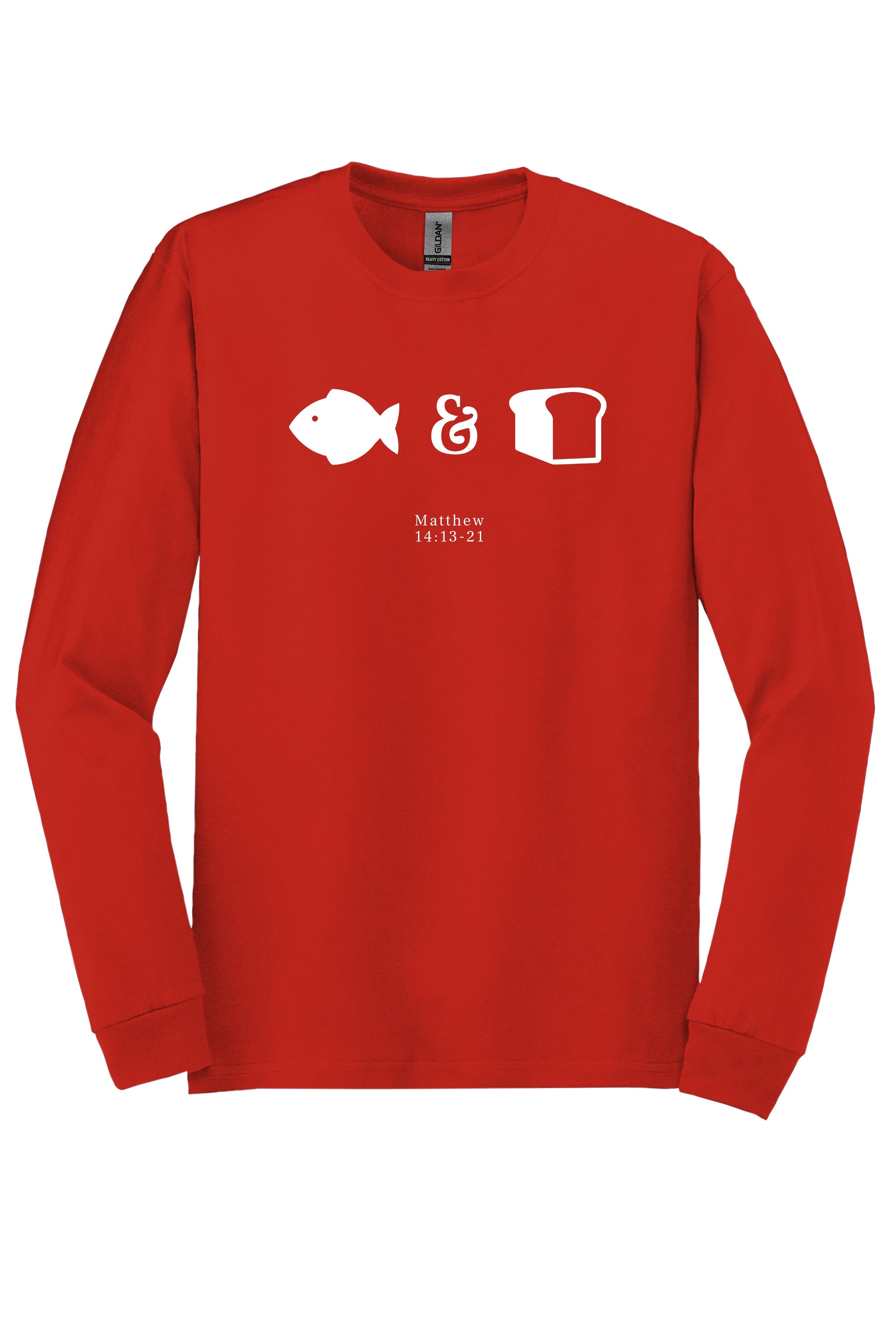 Fish & Loaves Unisex Durable Long Sleeve