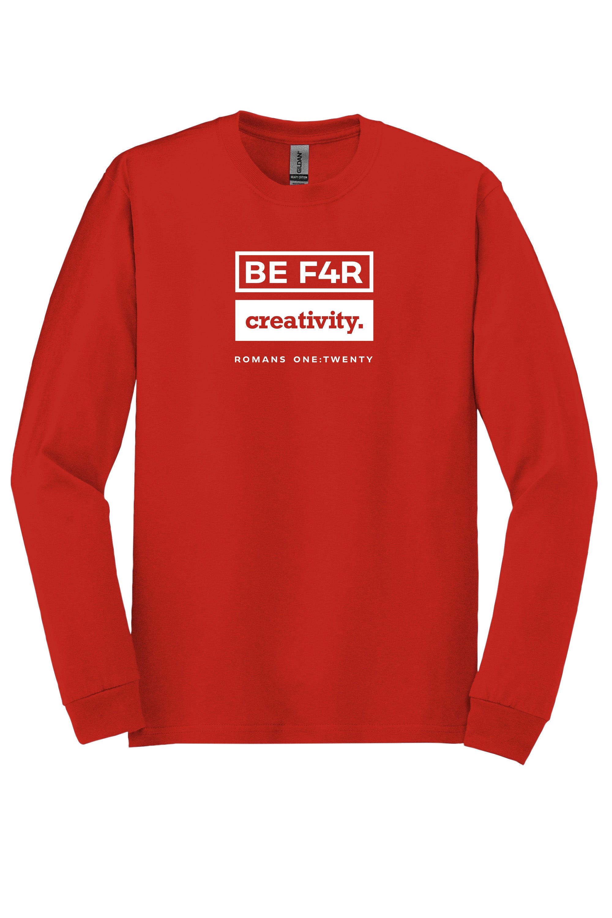 BE F4R Creativity 3 Unisex Durable Long Sleeve