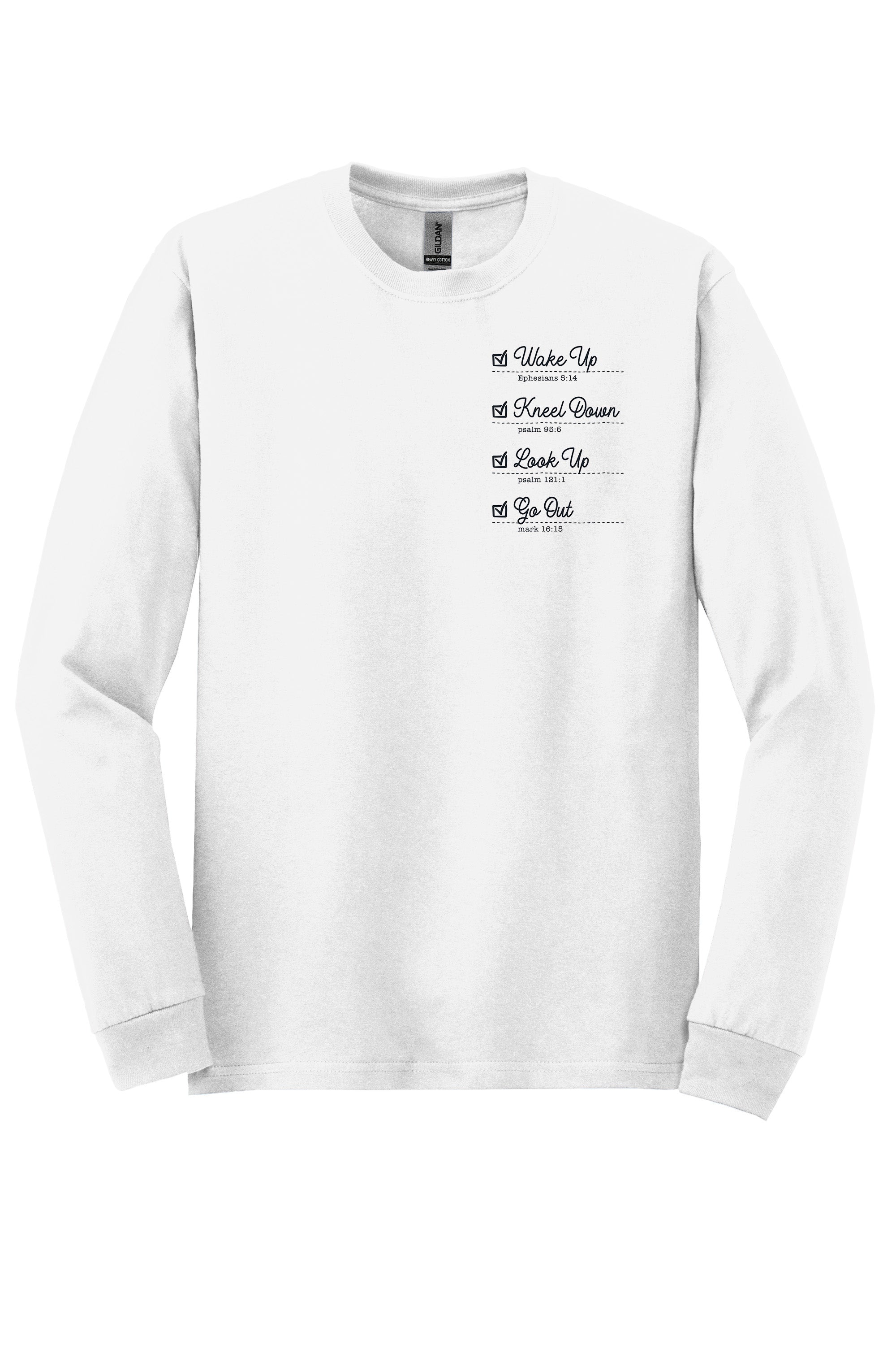 Checklist Unisex Soft Long Sleeve