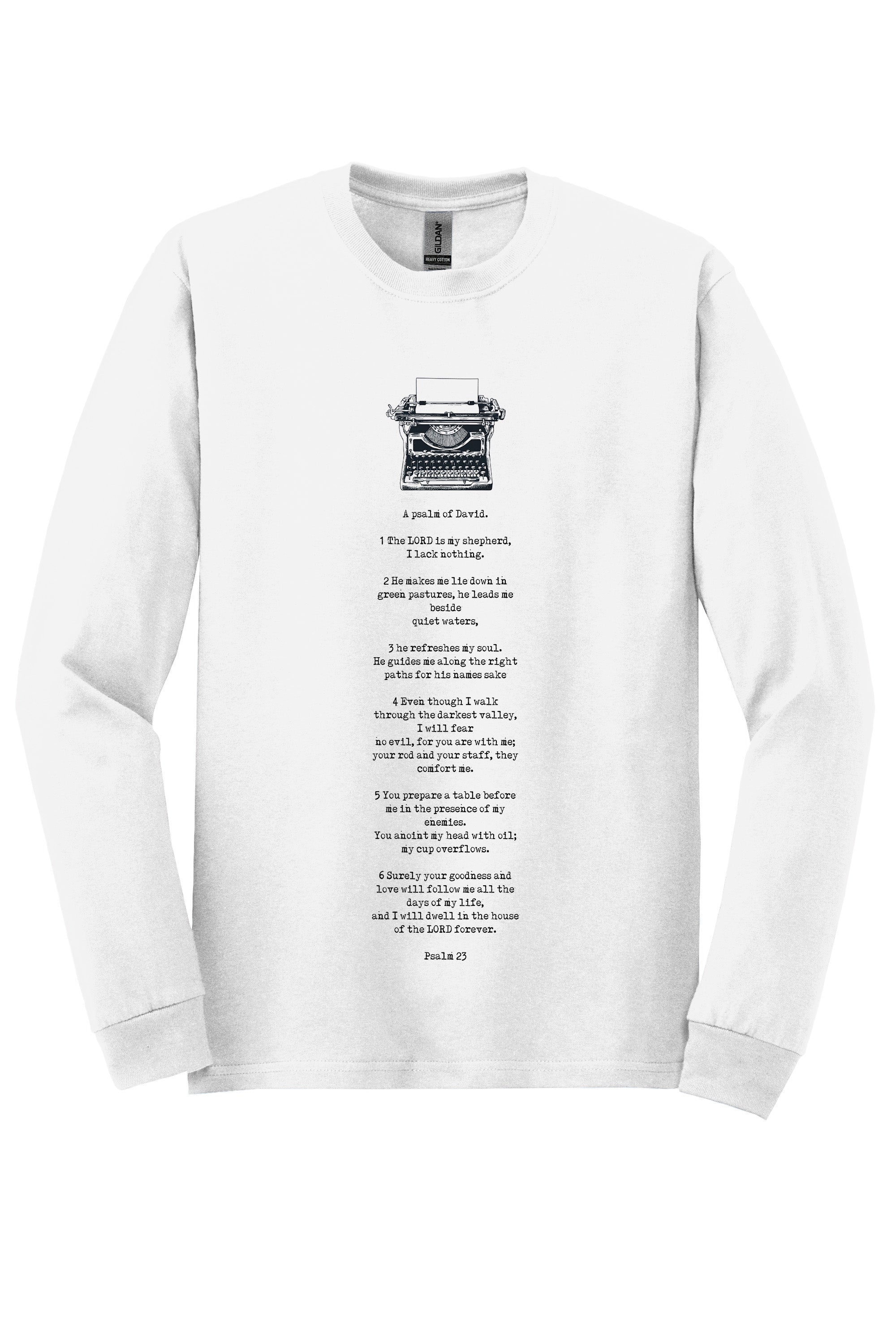 Psalm 23 Unisex Soft Long Sleeve