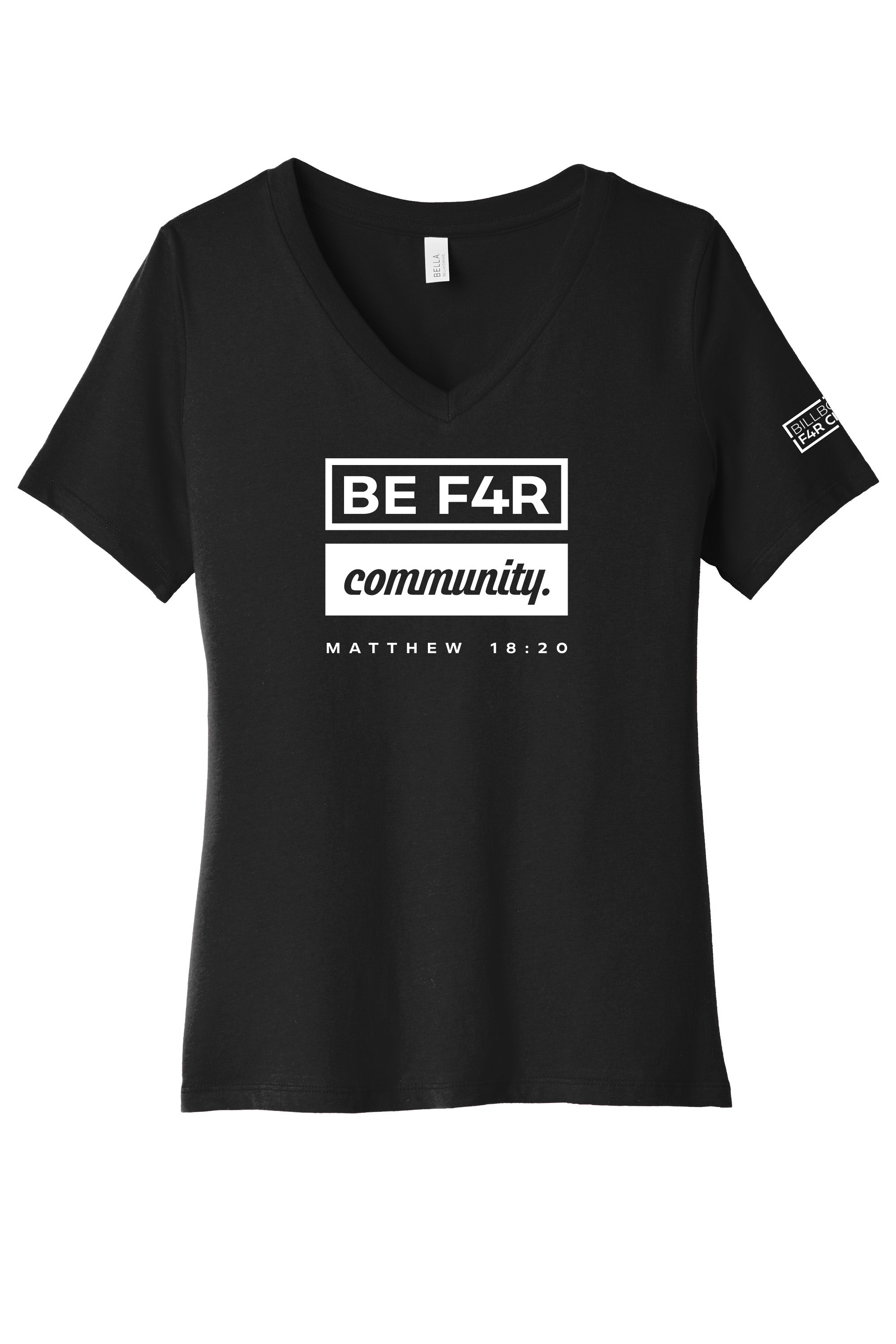 BE F4R Community 2 Women's V-Neck