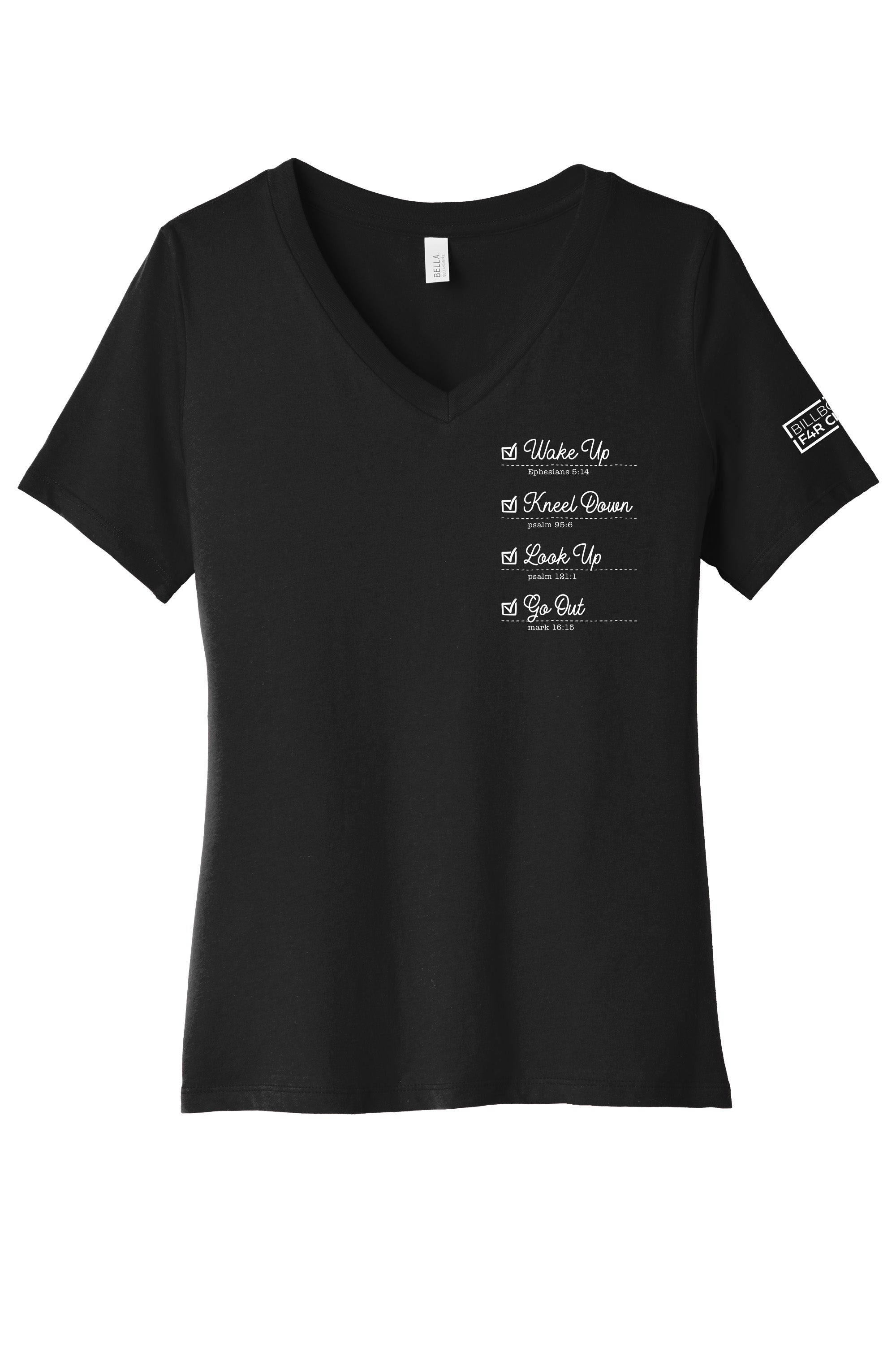 Checklist Women's V-Neck