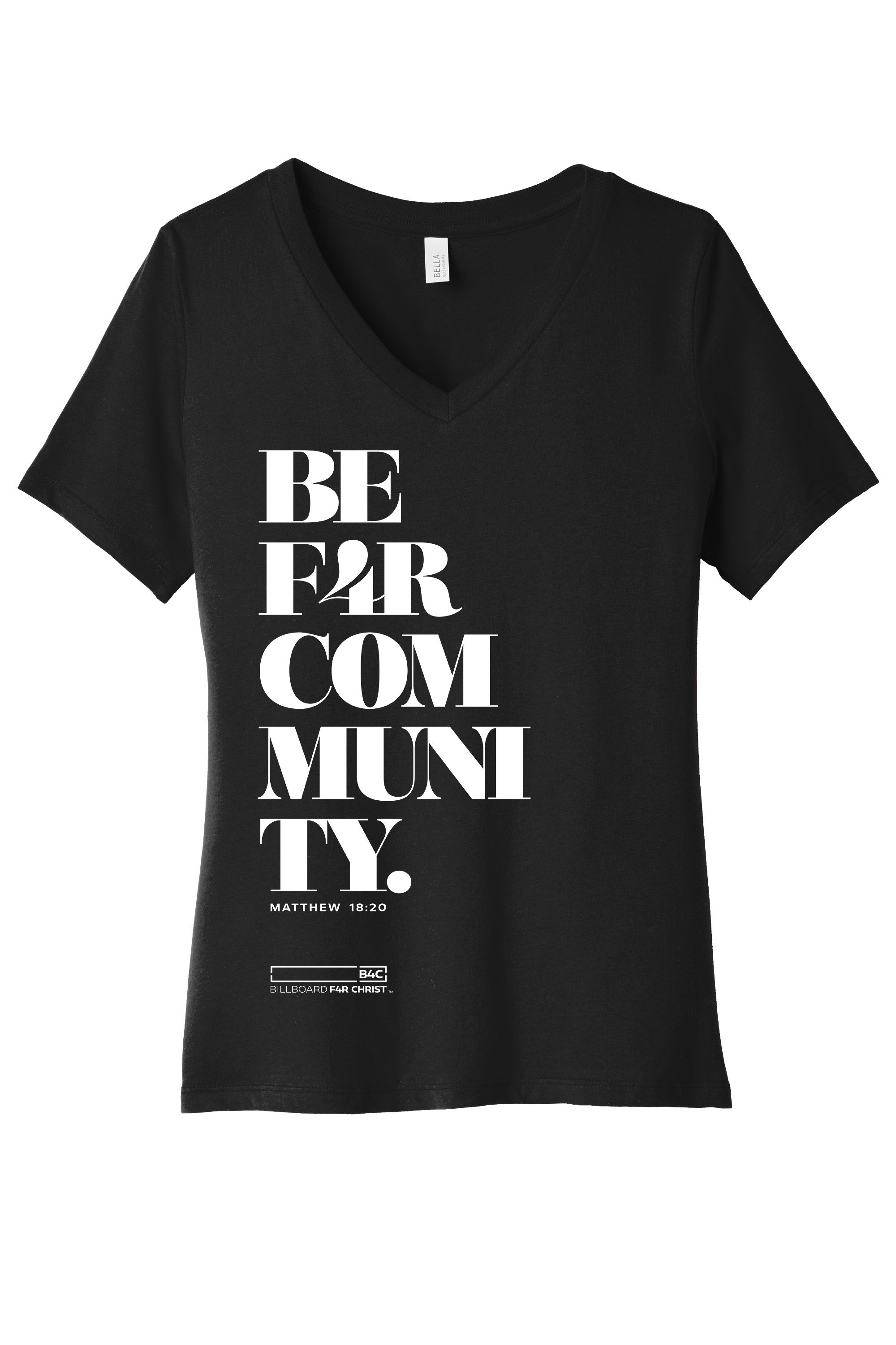 BE F4R Community 1 Women's V-Neck