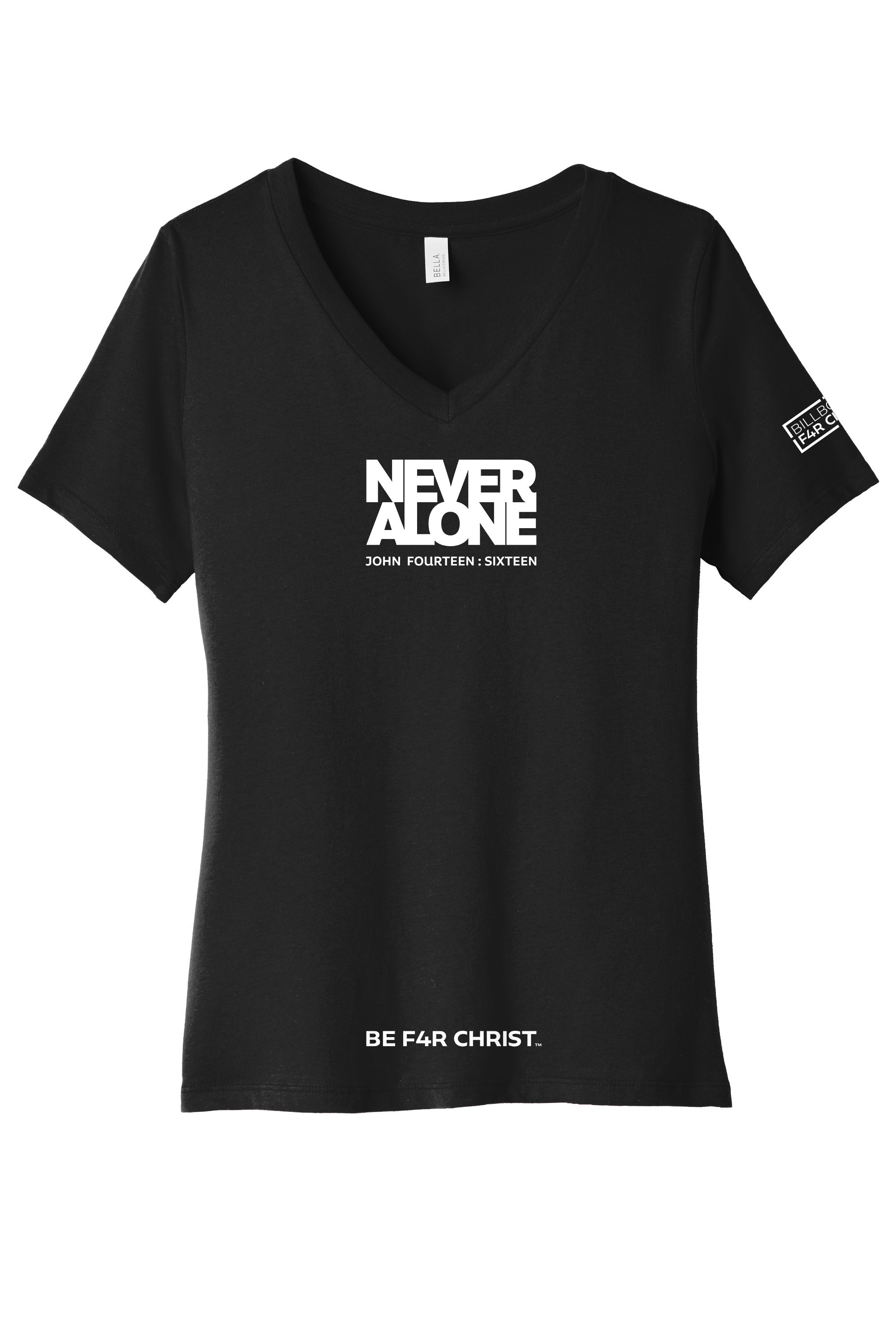 Never Alone 1 Women's V-Neck