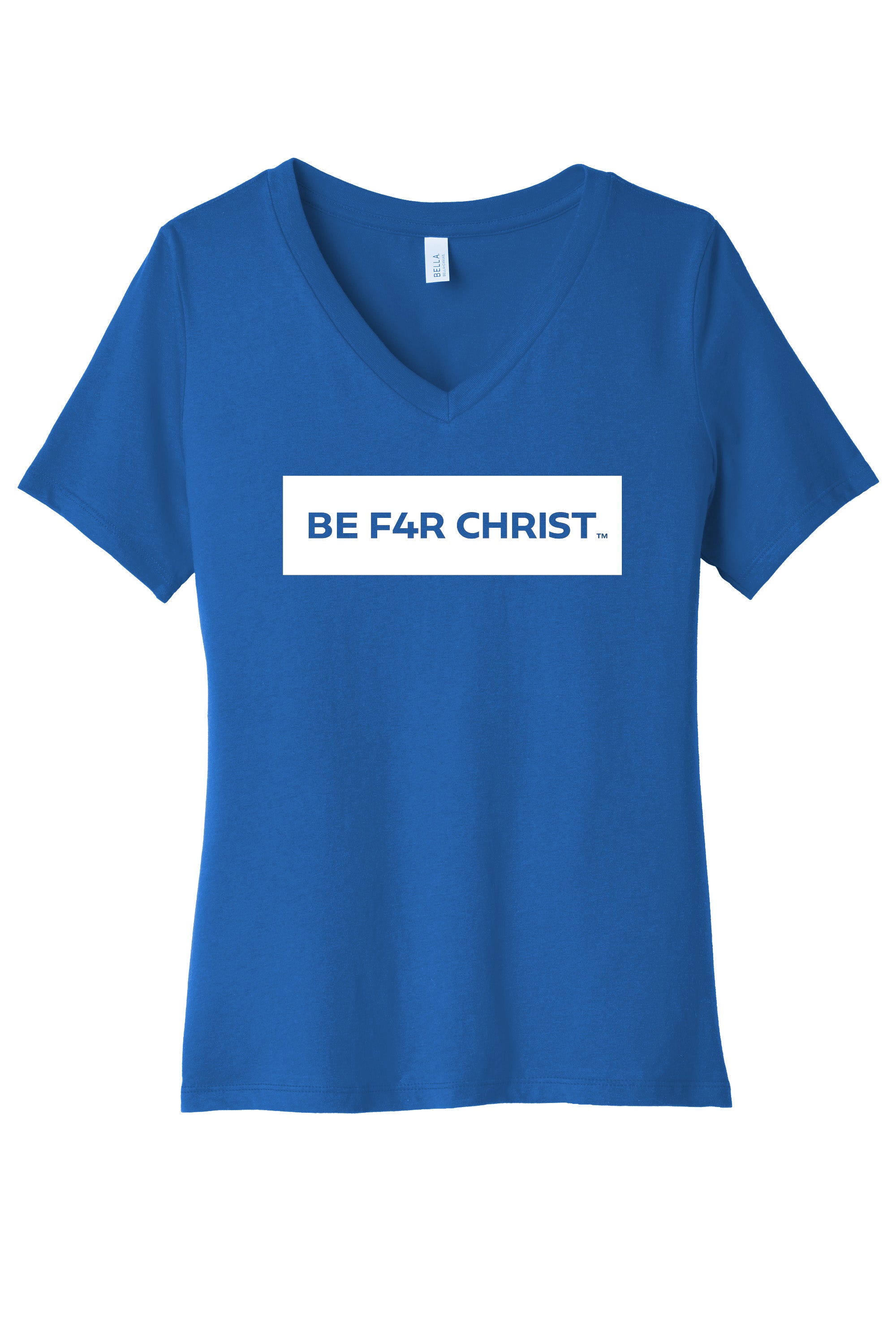 BE F4R CHRIST Women's V-Neck