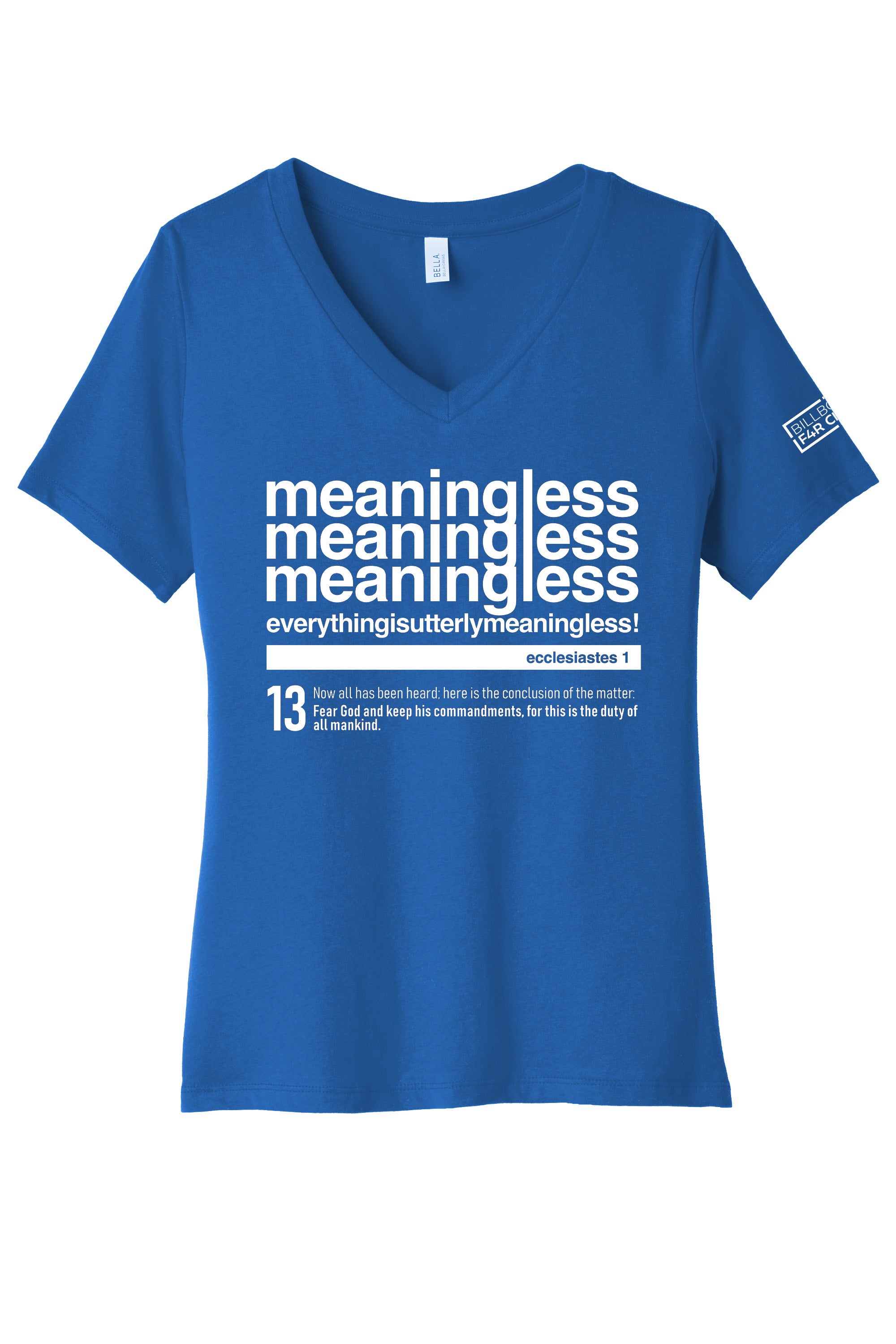 Meaningless 3 Women's V-Neck