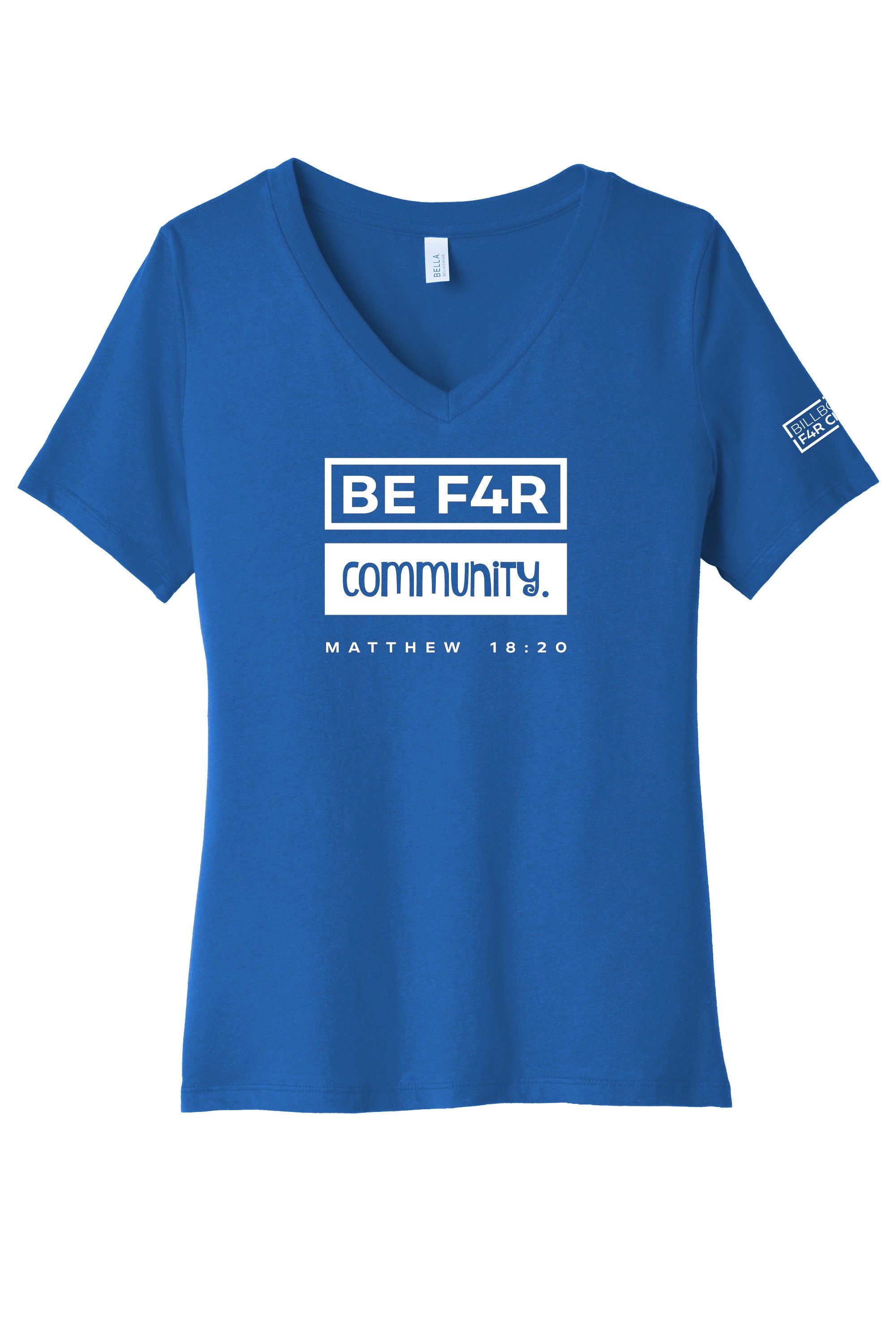 BE F4R Community 3 Women's V-Neck