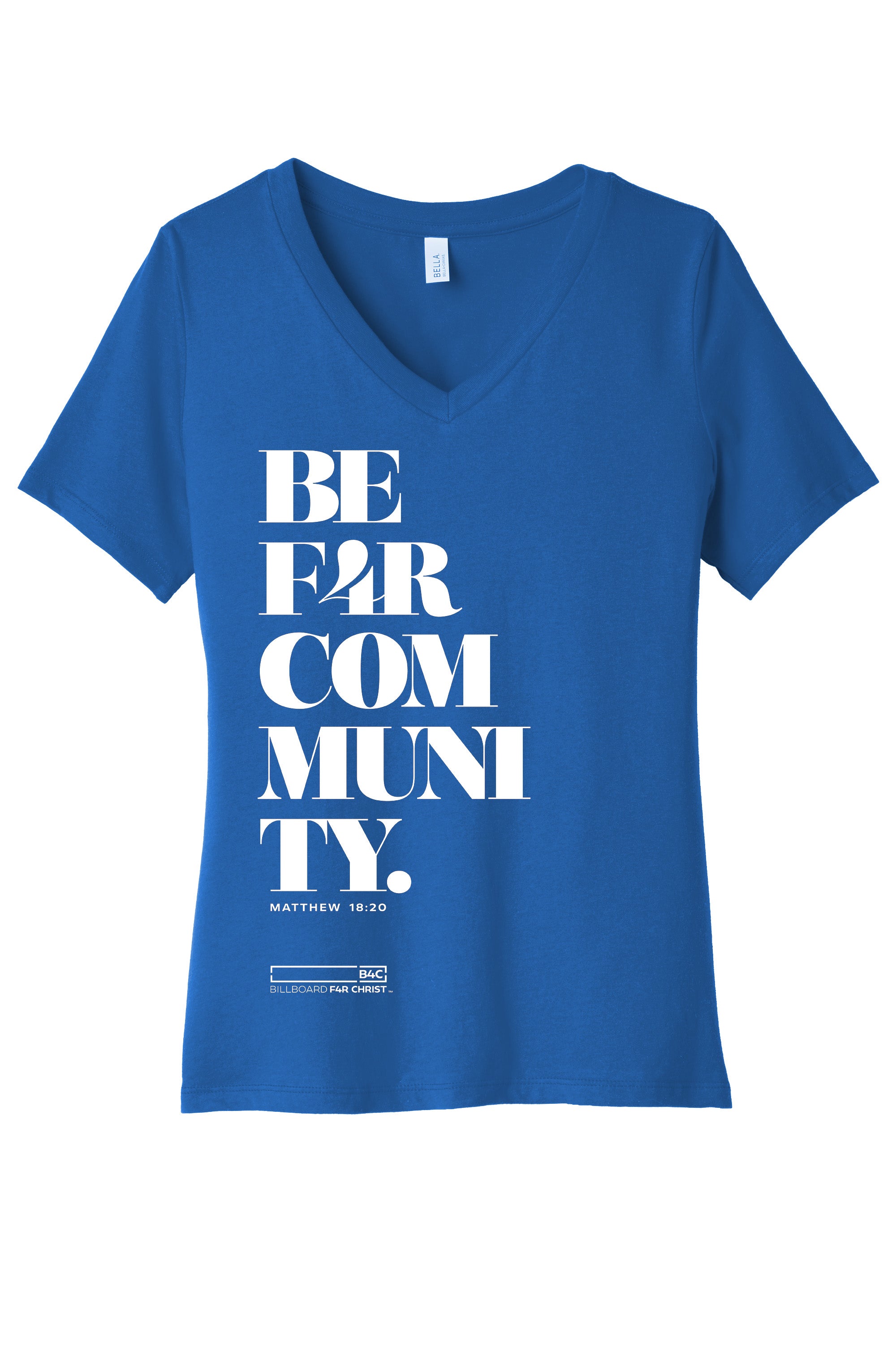 BE F4R Community 1 Women's V-Neck