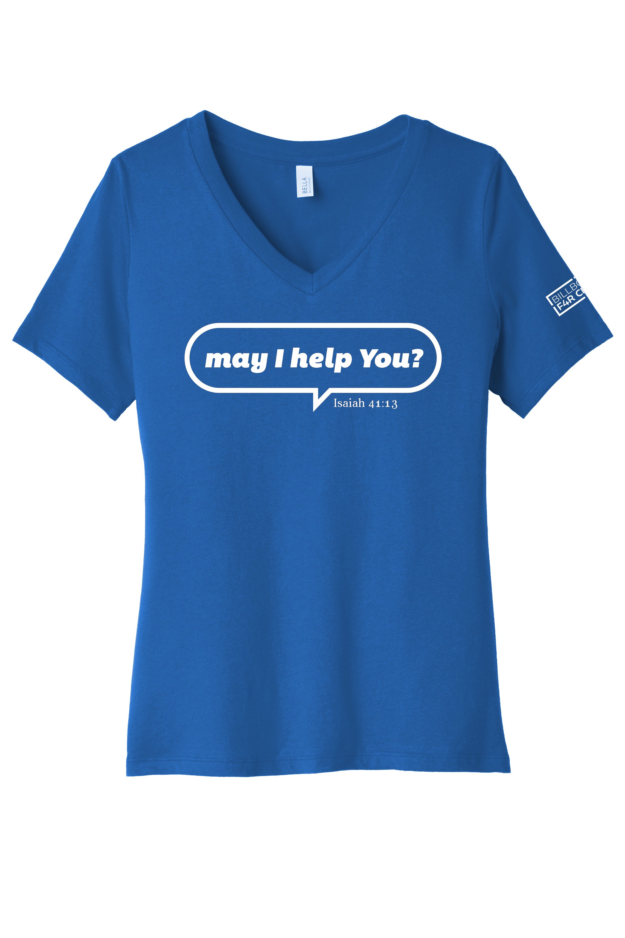 May I Help You Women's V-Neck