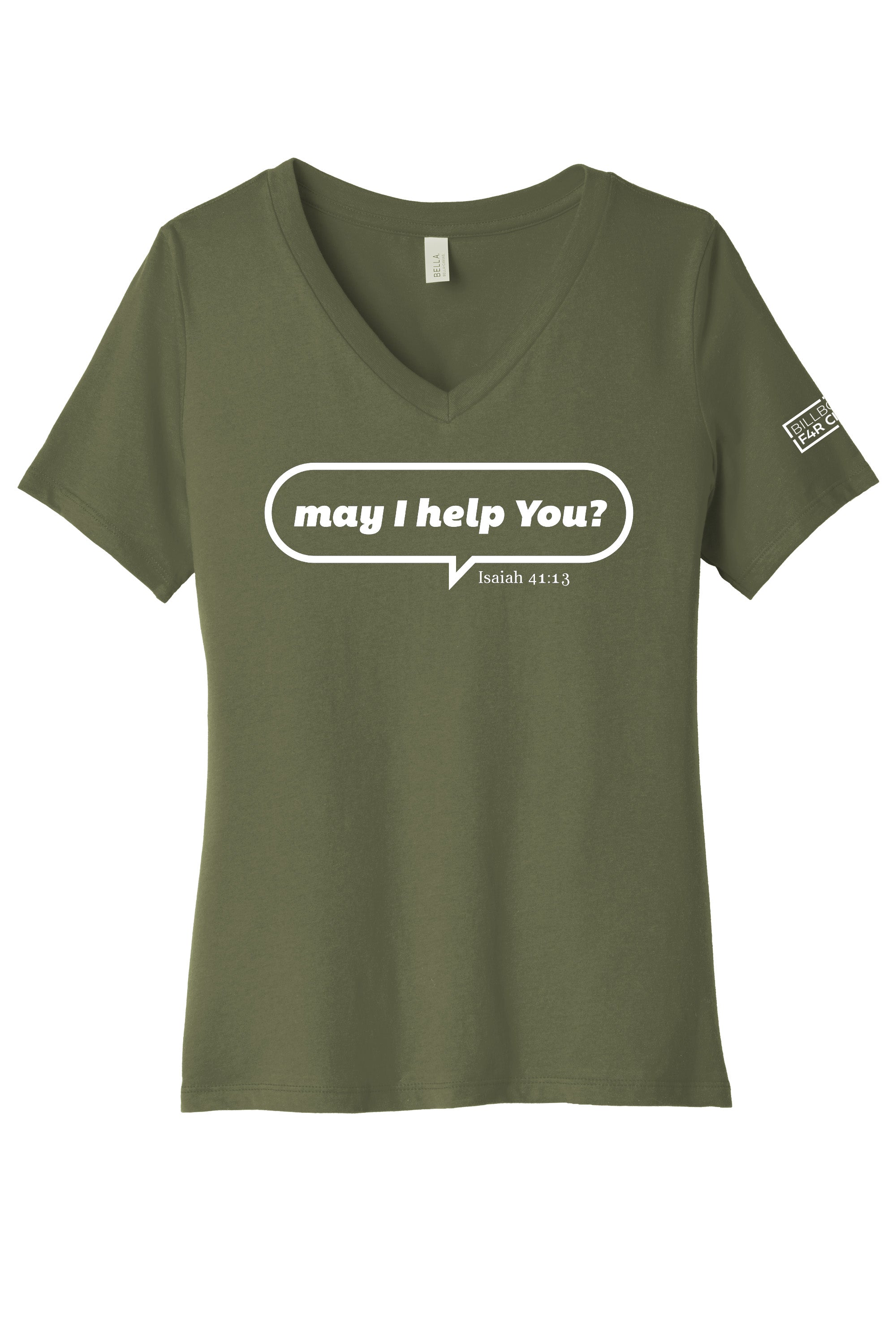 May I Help You Women's V-Neck