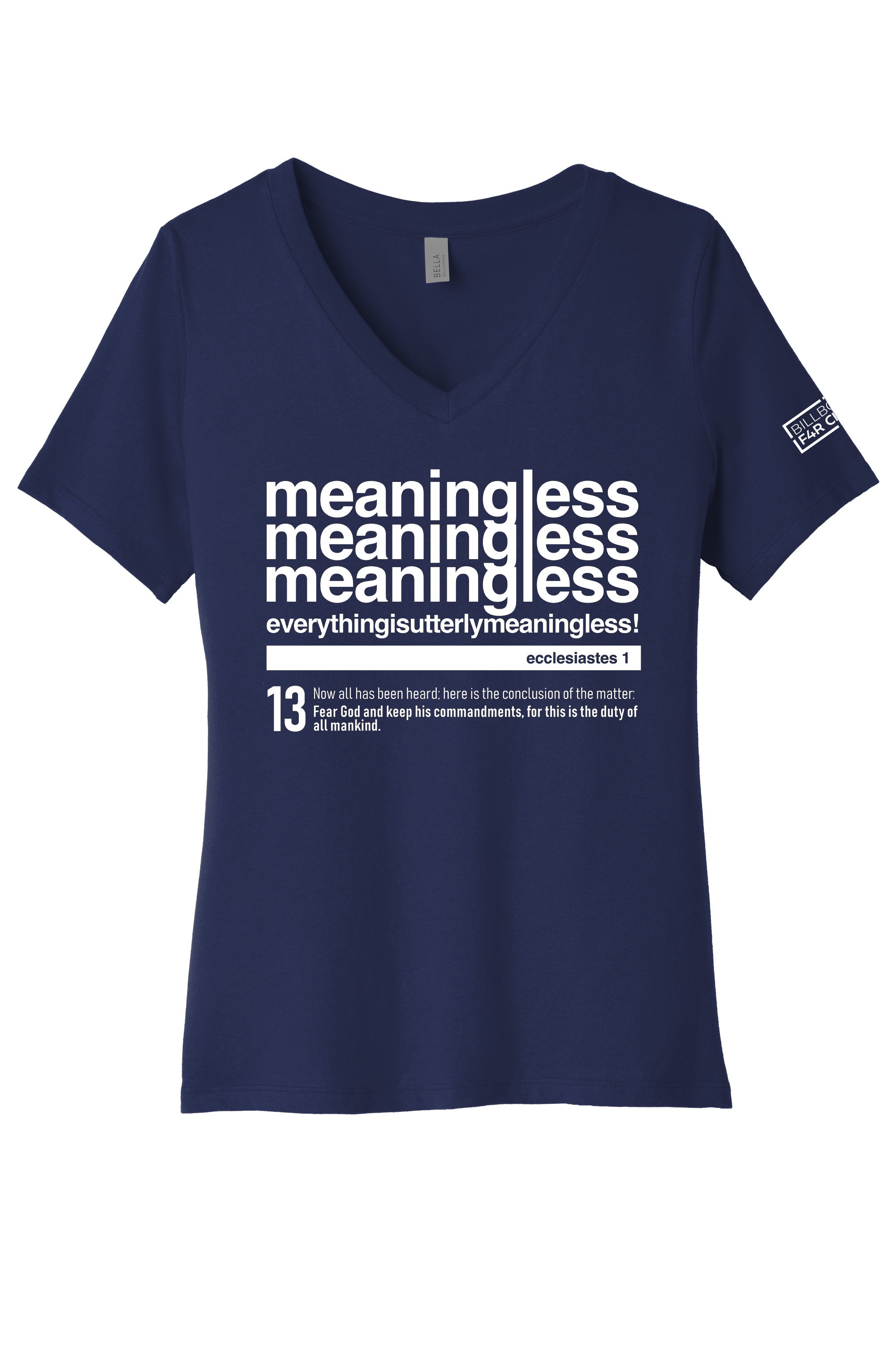 Meaningless 3 Women's V-Neck