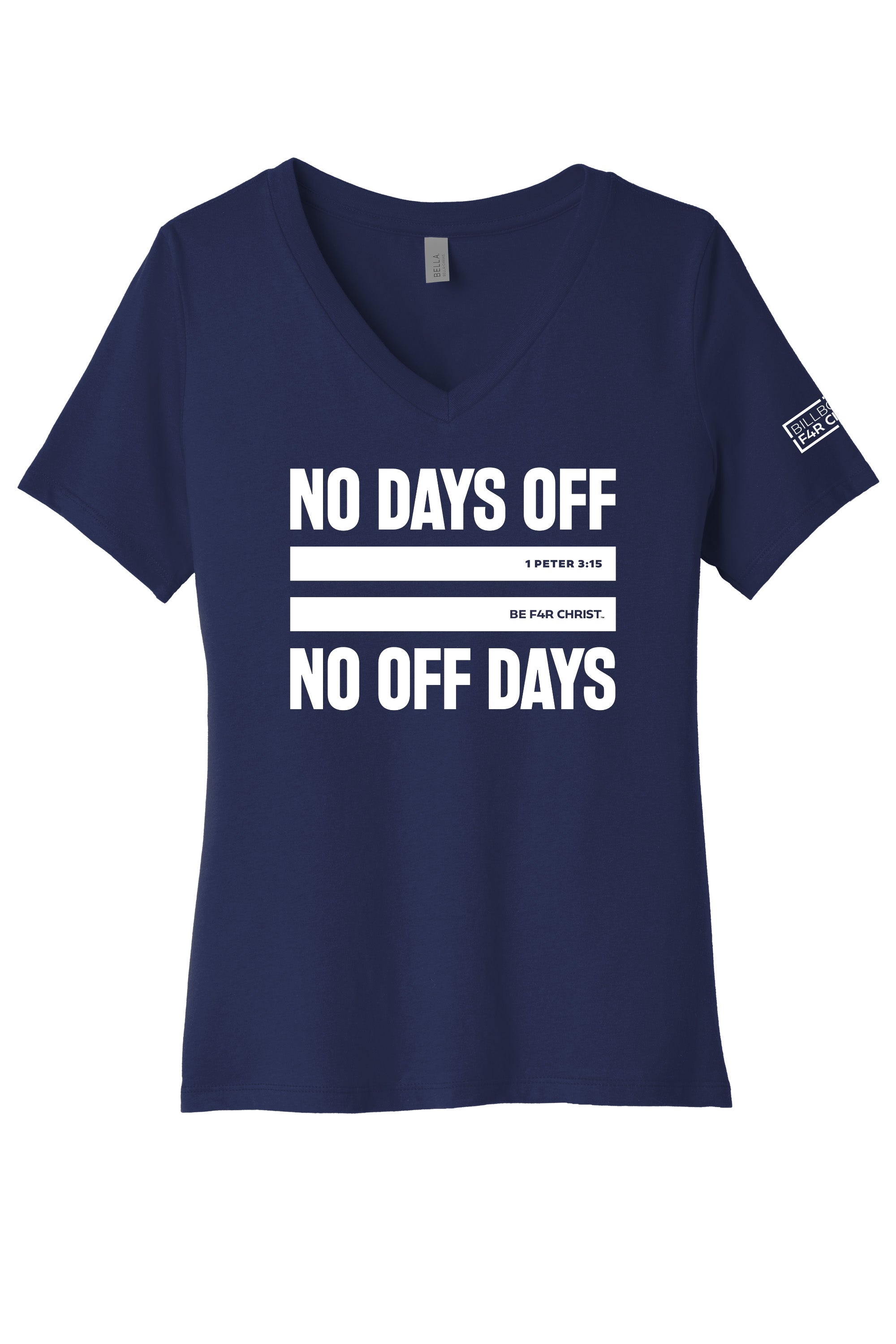 No Days Off Women's V-Neck