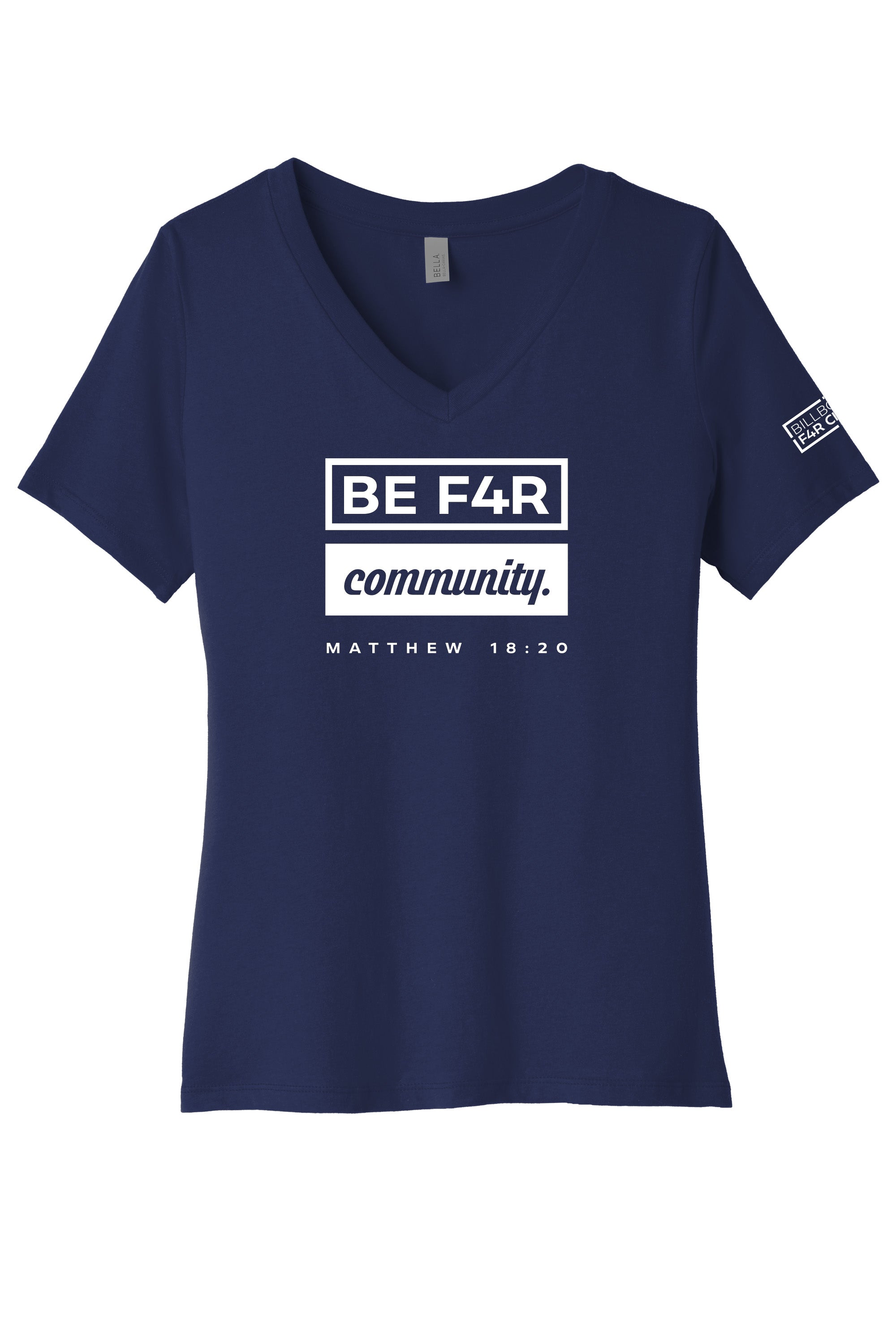 BE F4R Community 2 Women's V-Neck