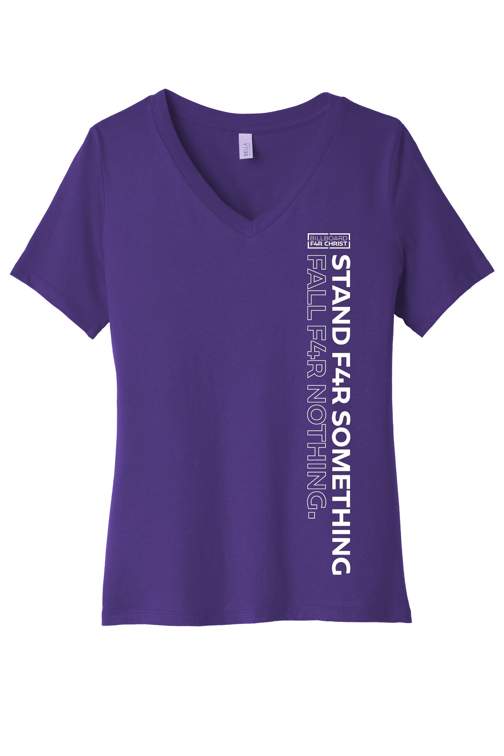 Stand F4R Something Women's V-Neck