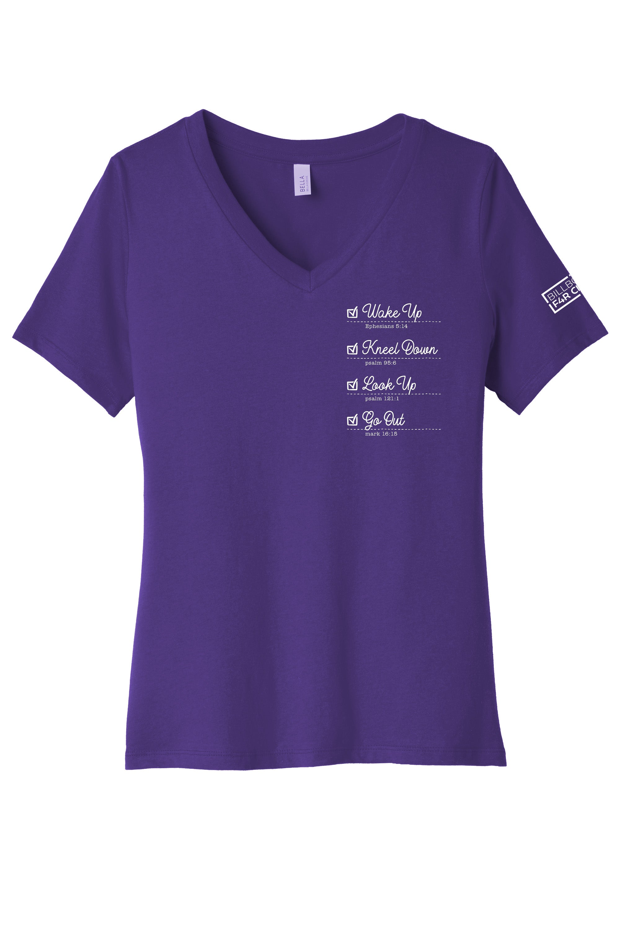 Checklist Women's V-Neck