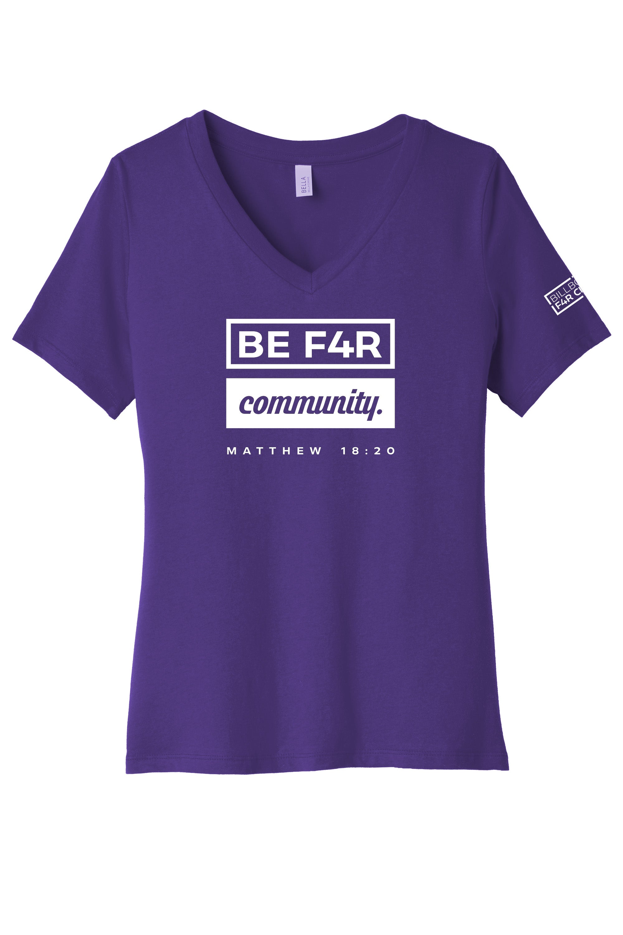 BE F4R Community 2 Women's V-Neck