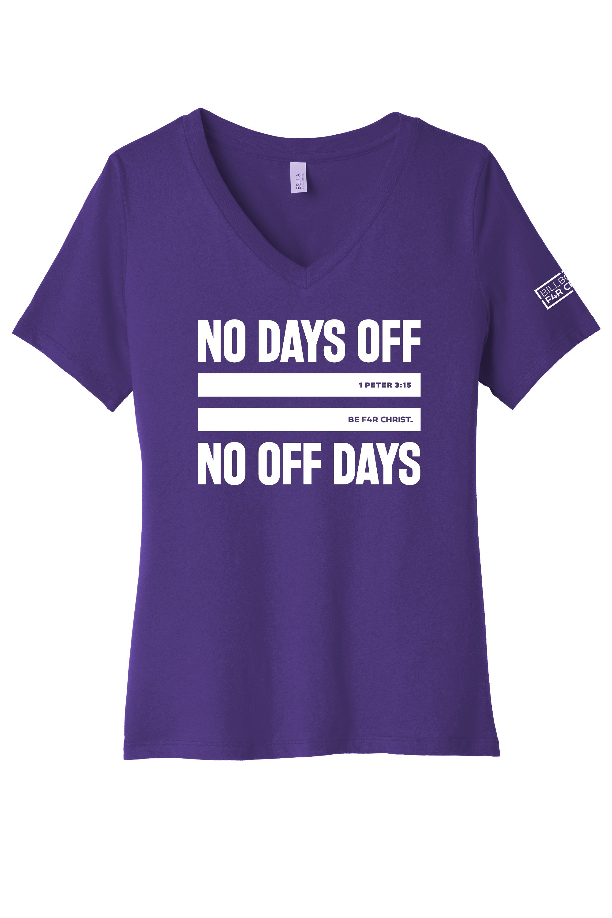 No Days Off Women's V-Neck