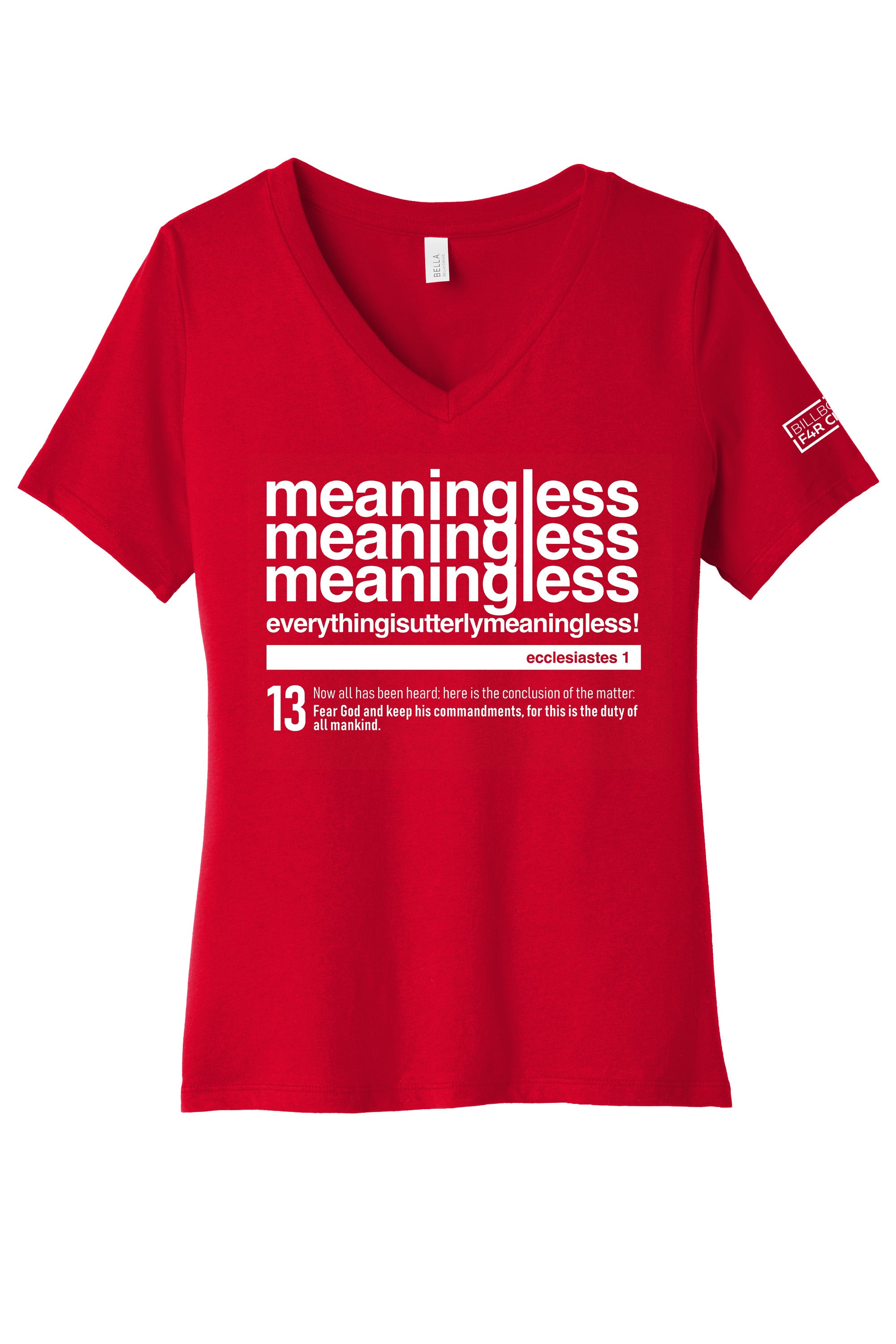 Meaningless 3 Women's V-Neck