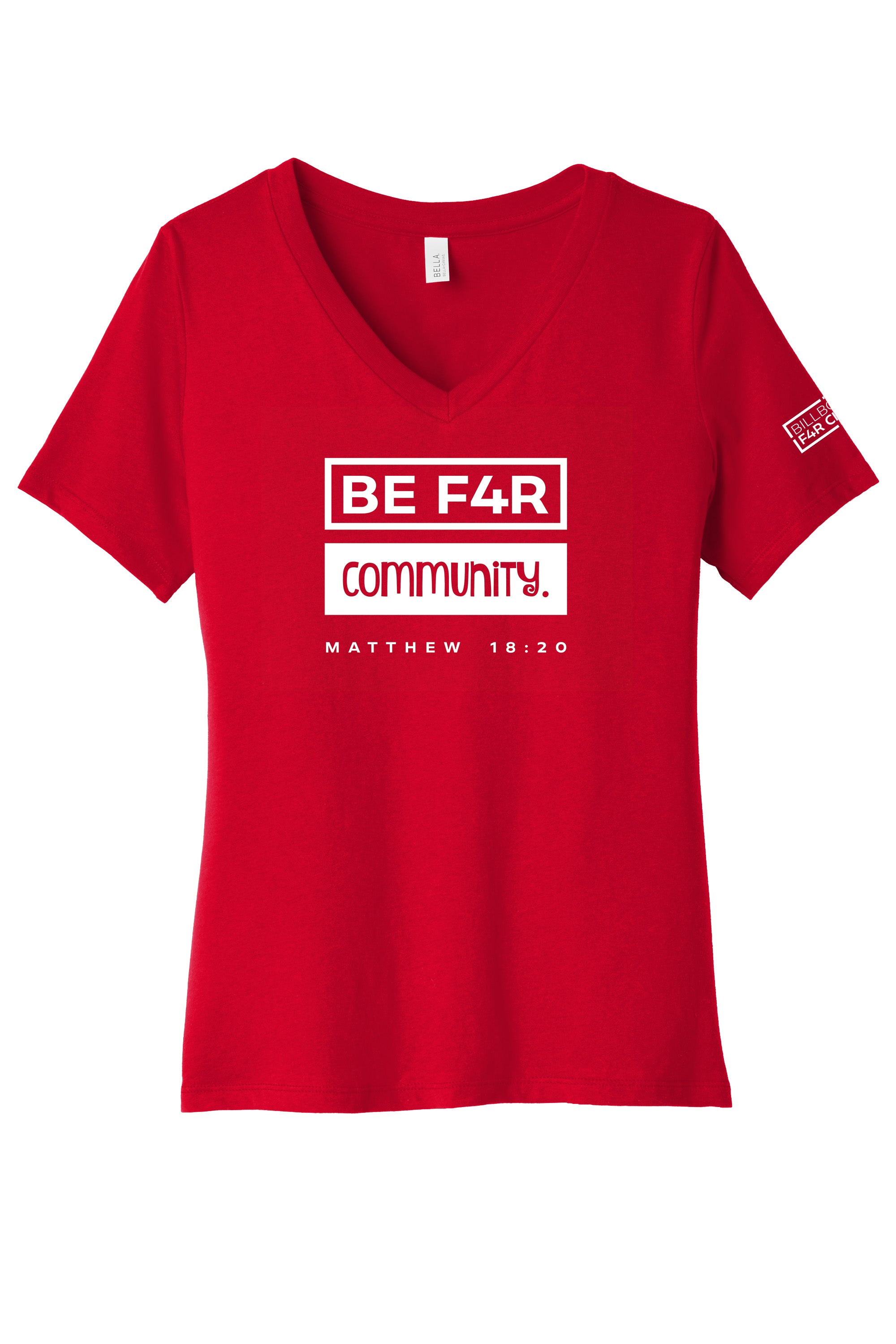 BE F4R Community 3 Women's V-Neck