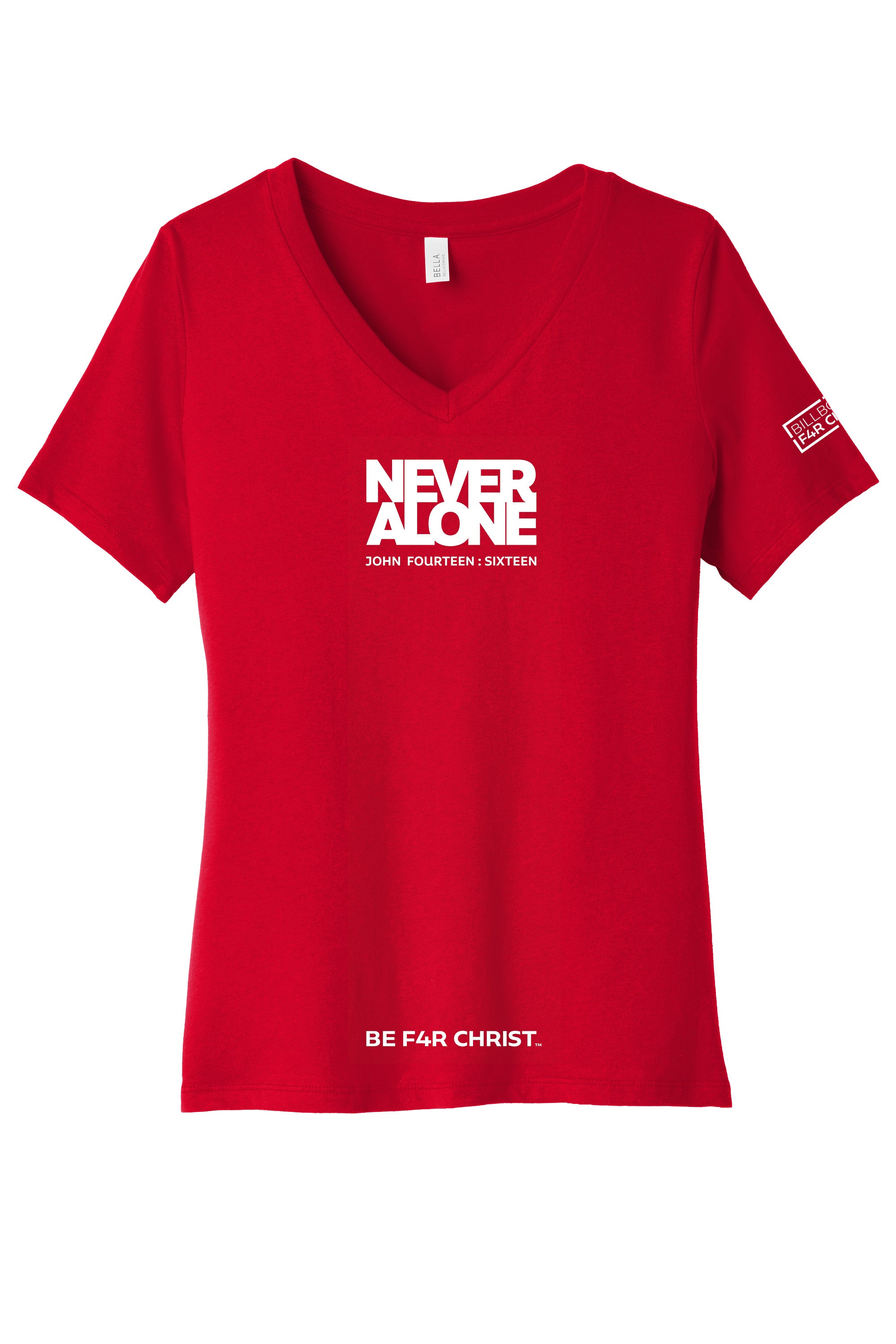 Never Alone 1 Women's V-Neck