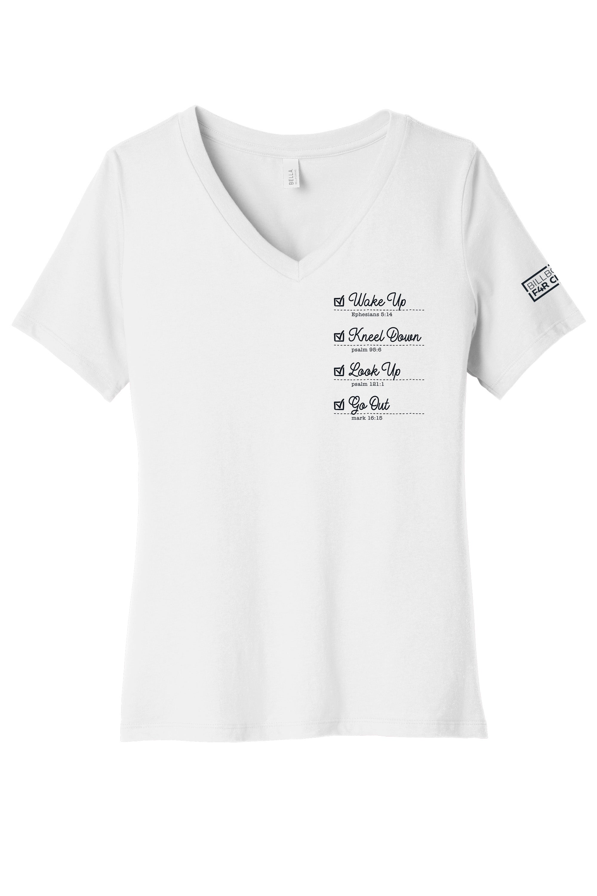 Checklist Women's V-Neck