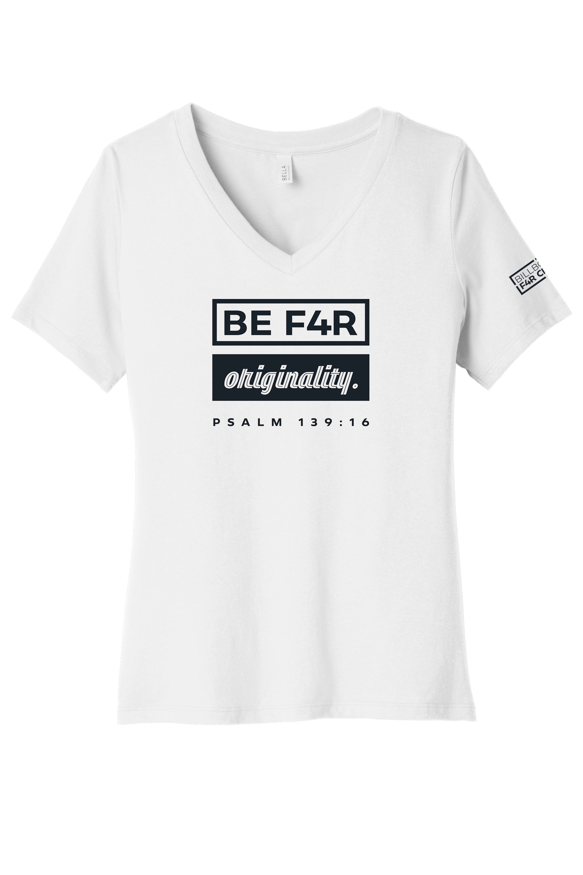 BE F4R Originality 2 Women's V-Neck