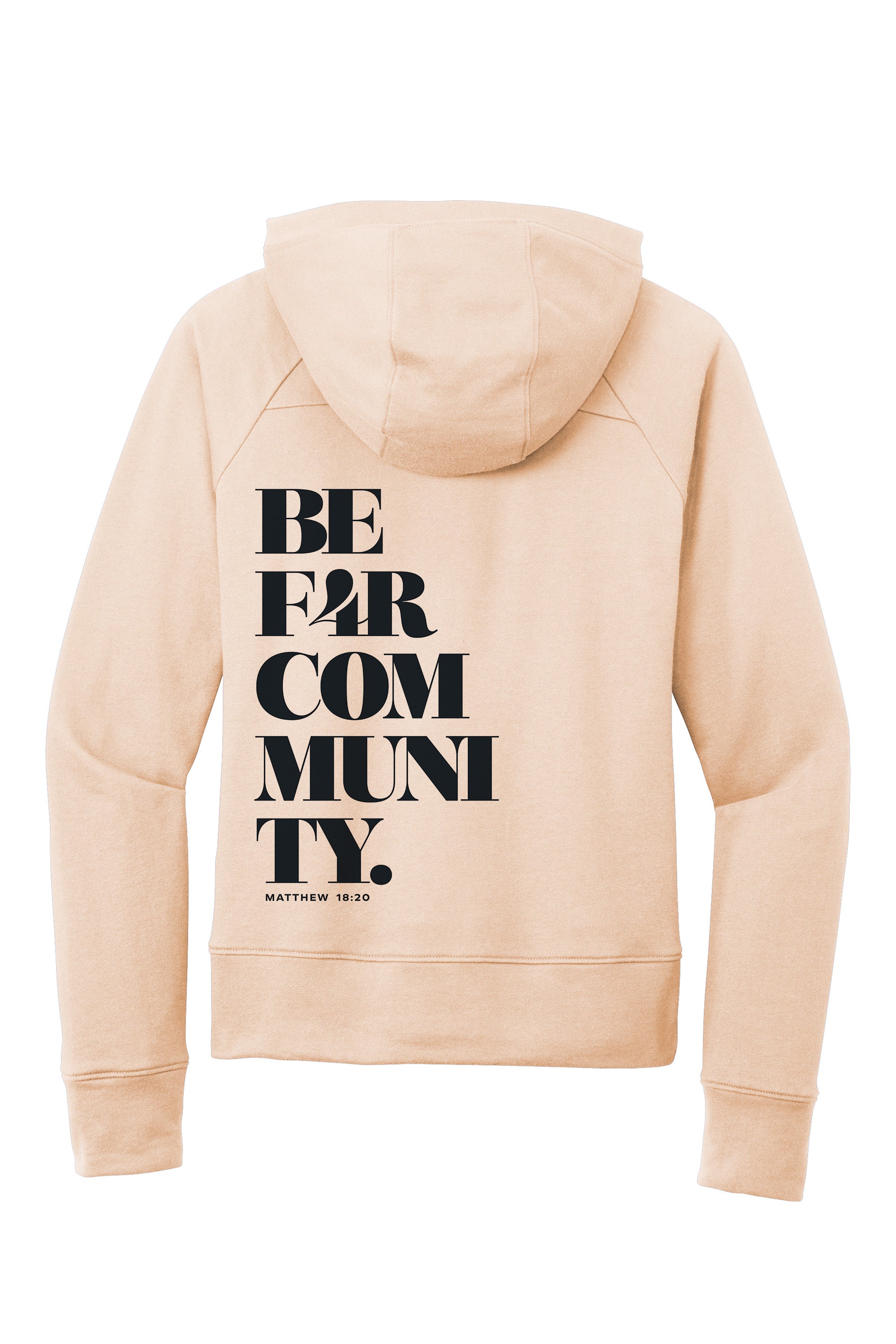 BE F4R Community 1 Women's Lightweight Hoodie